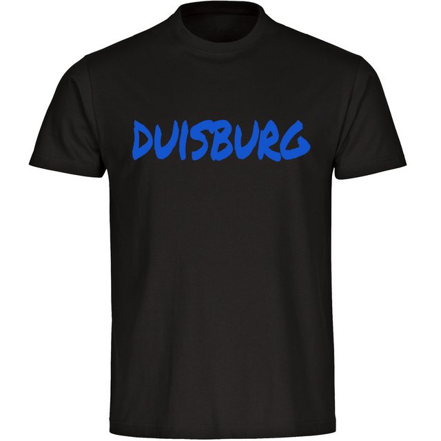 multifanshop T-Shirt Herren Duisburg - Textmarker - Männer günstig online kaufen