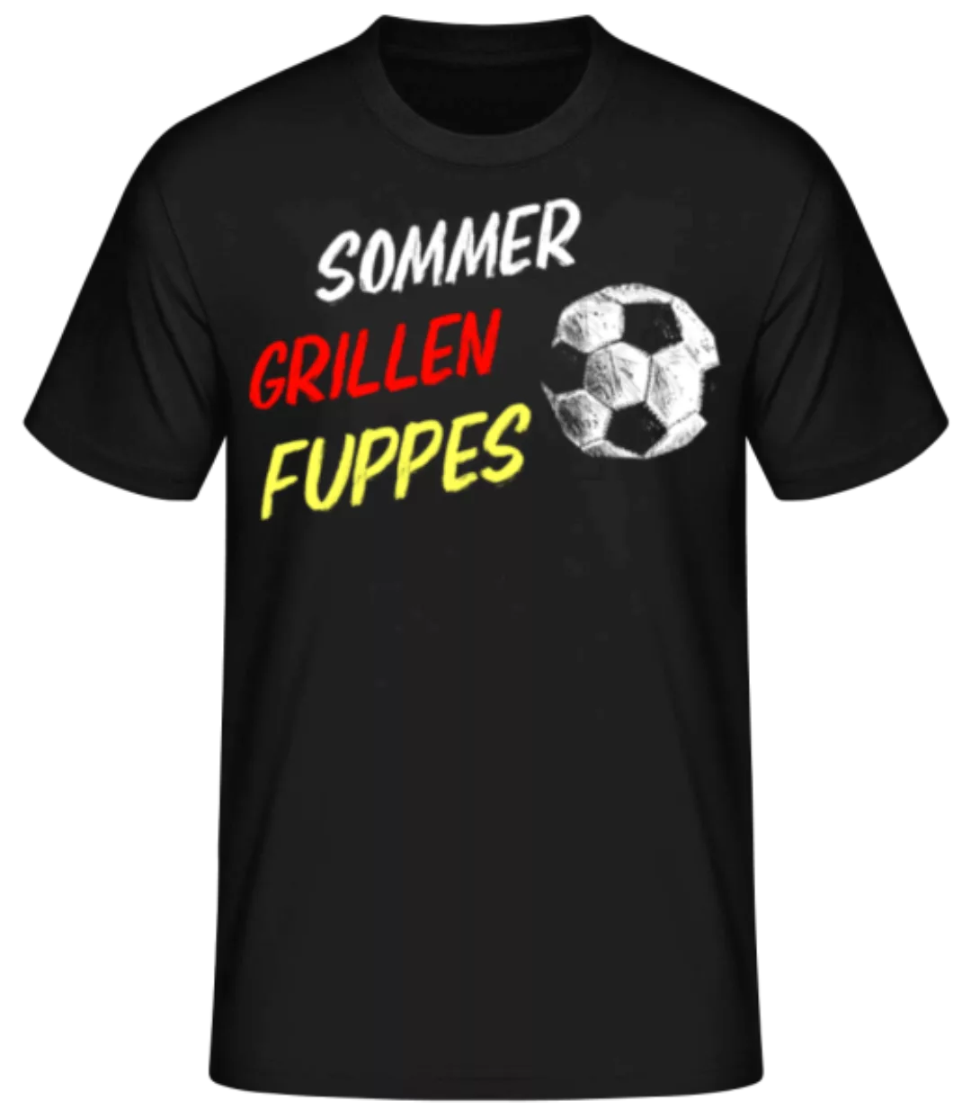 Sommer Grillen Fuppes · Männer Basic T-Shirt günstig online kaufen