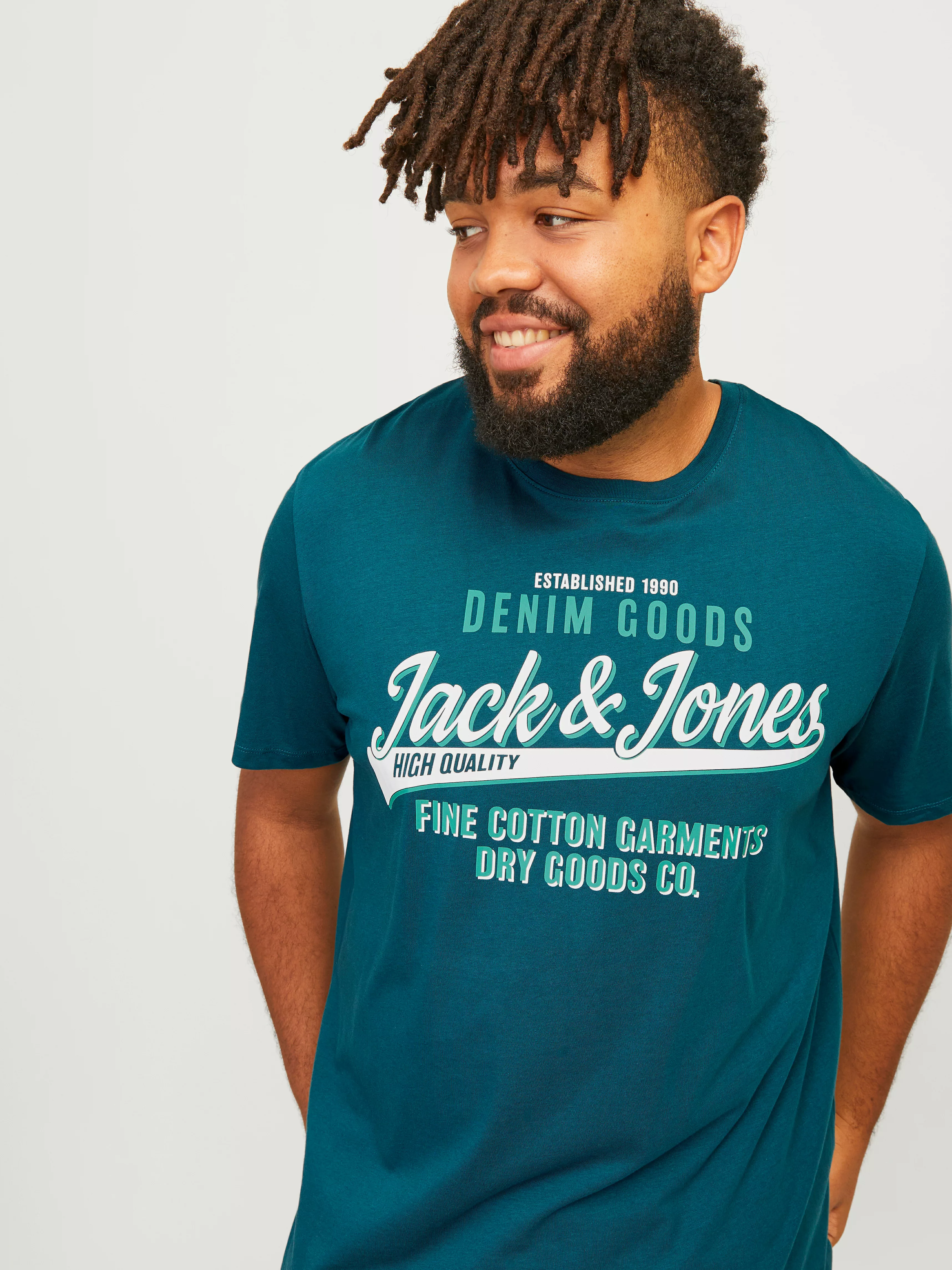 Jack & Jones PlusSize T-Shirt "JJECALEB VARSITY TEE SS O-NECK NOOS PLS" günstig online kaufen