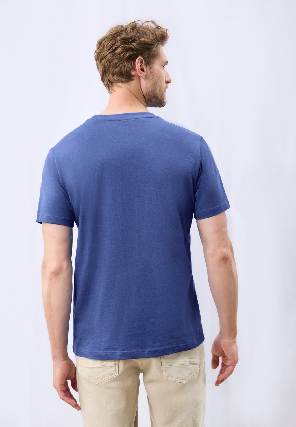 STREET ONE MEN T-Shirt, mit Rundhalsausschnitt günstig online kaufen