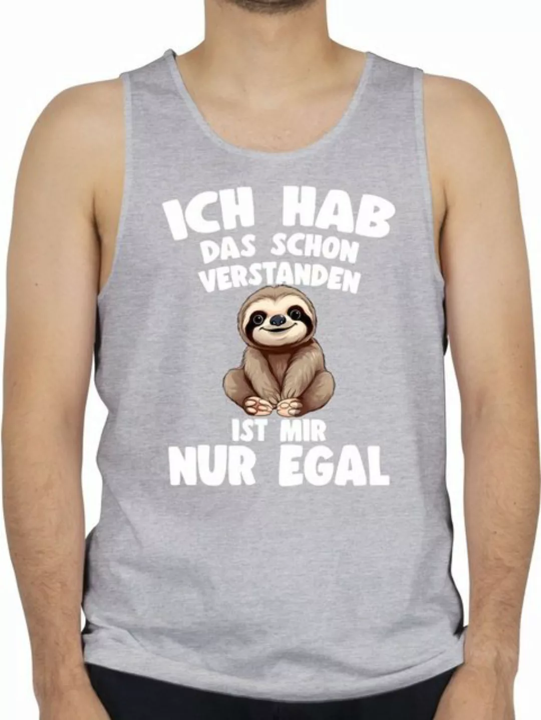 Shirtracer Tanktop Ich hab das schon verstanden ist mir nur egal I Lustiger günstig online kaufen