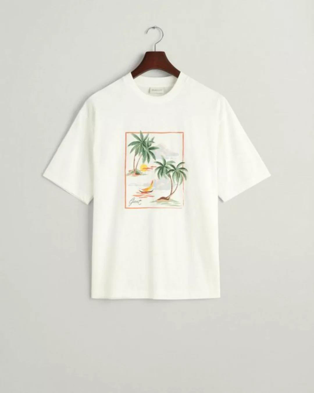 Gant T-Shirt GANT / He.T-Shirt / HAWAII PRINTED GRAPHIC SS T-SHIRT günstig online kaufen