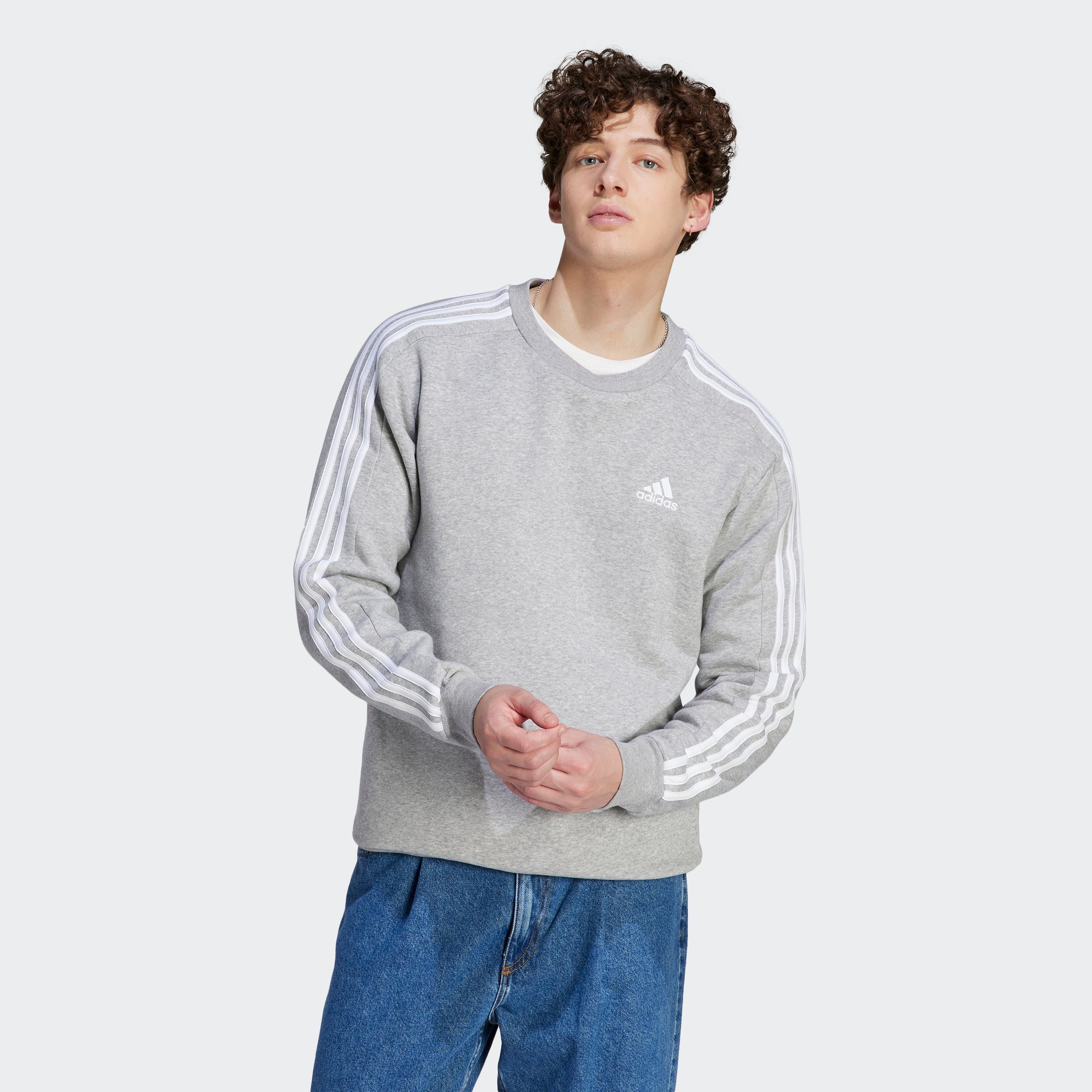 adidas Sportswear Sweatshirt "ESSENTIALS 3-STREIFEN" günstig online kaufen