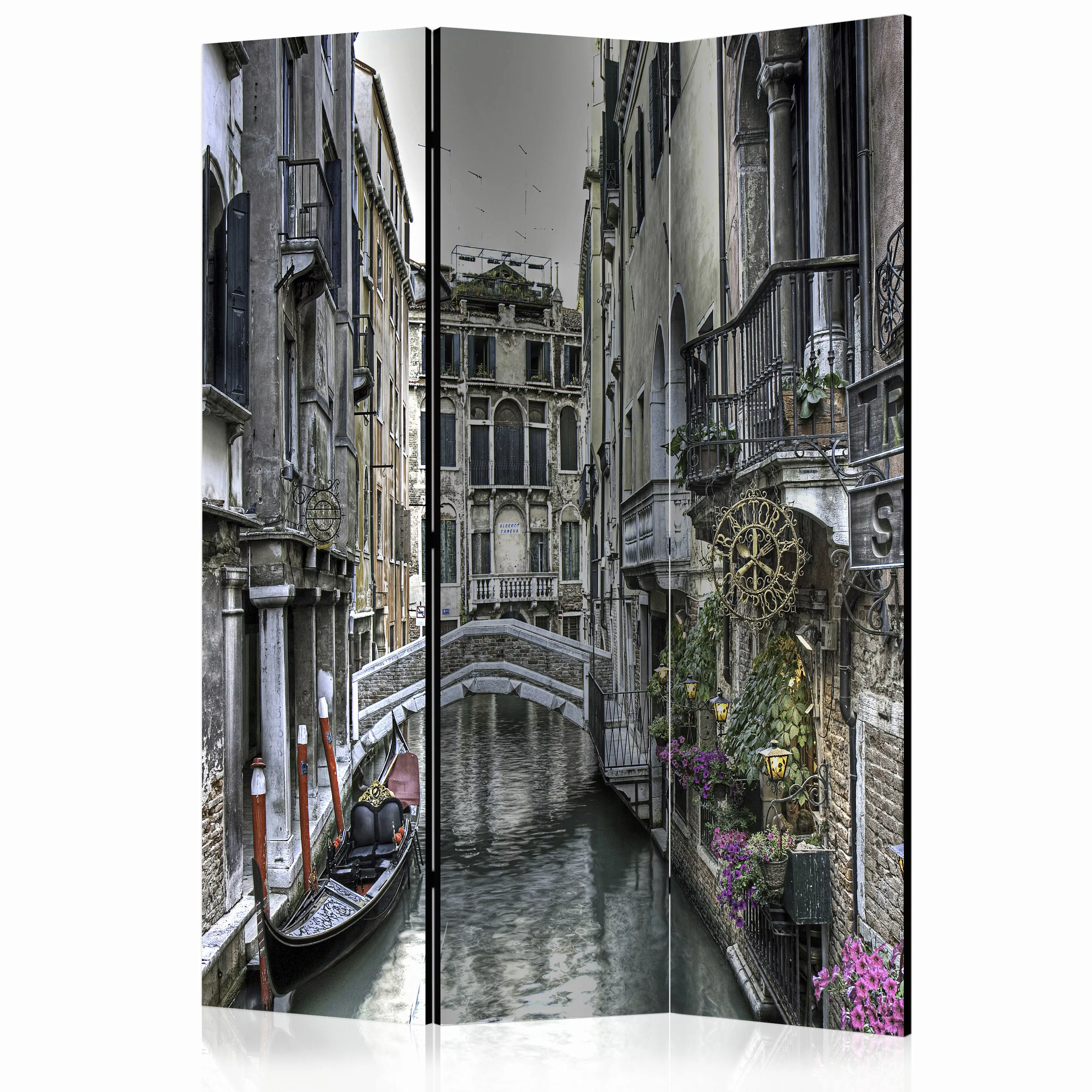 3-teiliges Paravent - Romantic Venice [room Dividers] günstig online kaufen