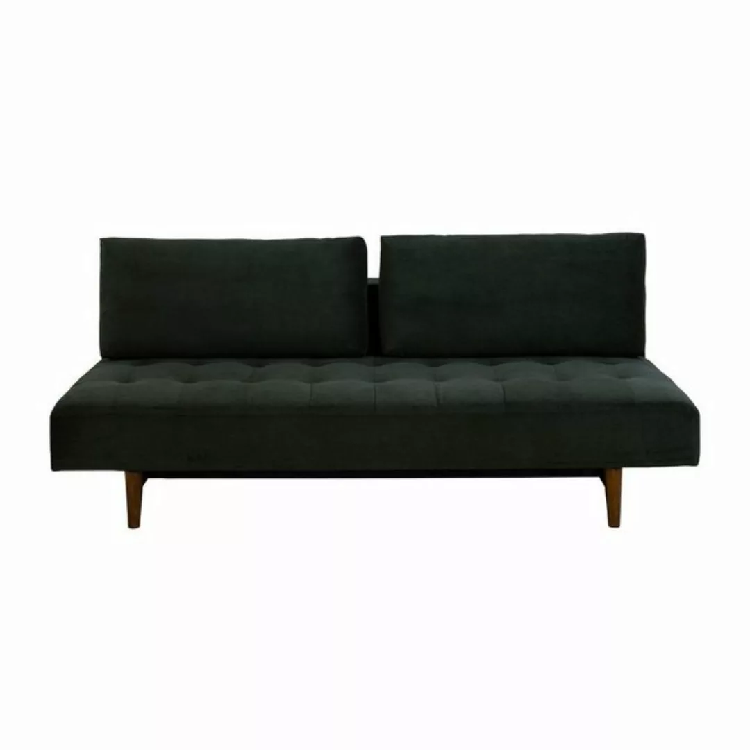 ACTONA GROUP Schlafsofa in dunkelgrün, Stoff, Rubberwood - 200x83x105cm (Bx günstig online kaufen