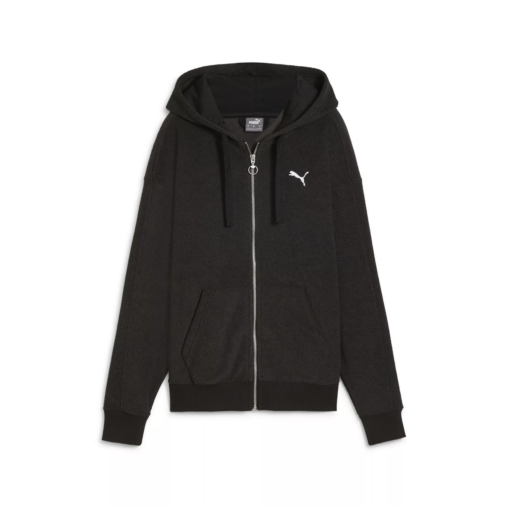 PUMA Sweatjacke "HER Hoodie mit durchgehendem Reißverschluss Damen" günstig online kaufen