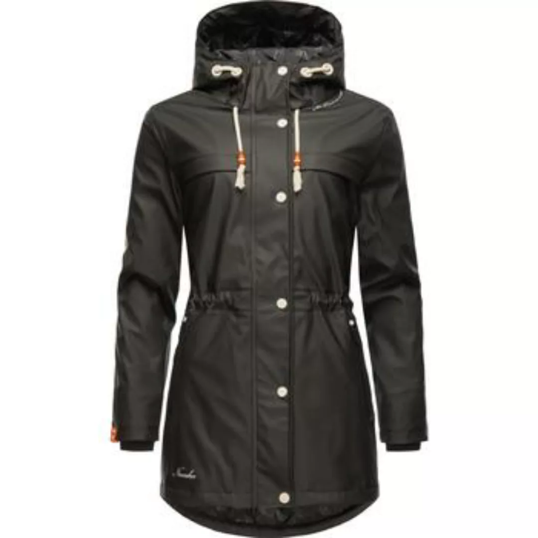 Navahoo Regenmantel "Rainy Forest", modischer Damen Outdoor Regenparka günstig online kaufen