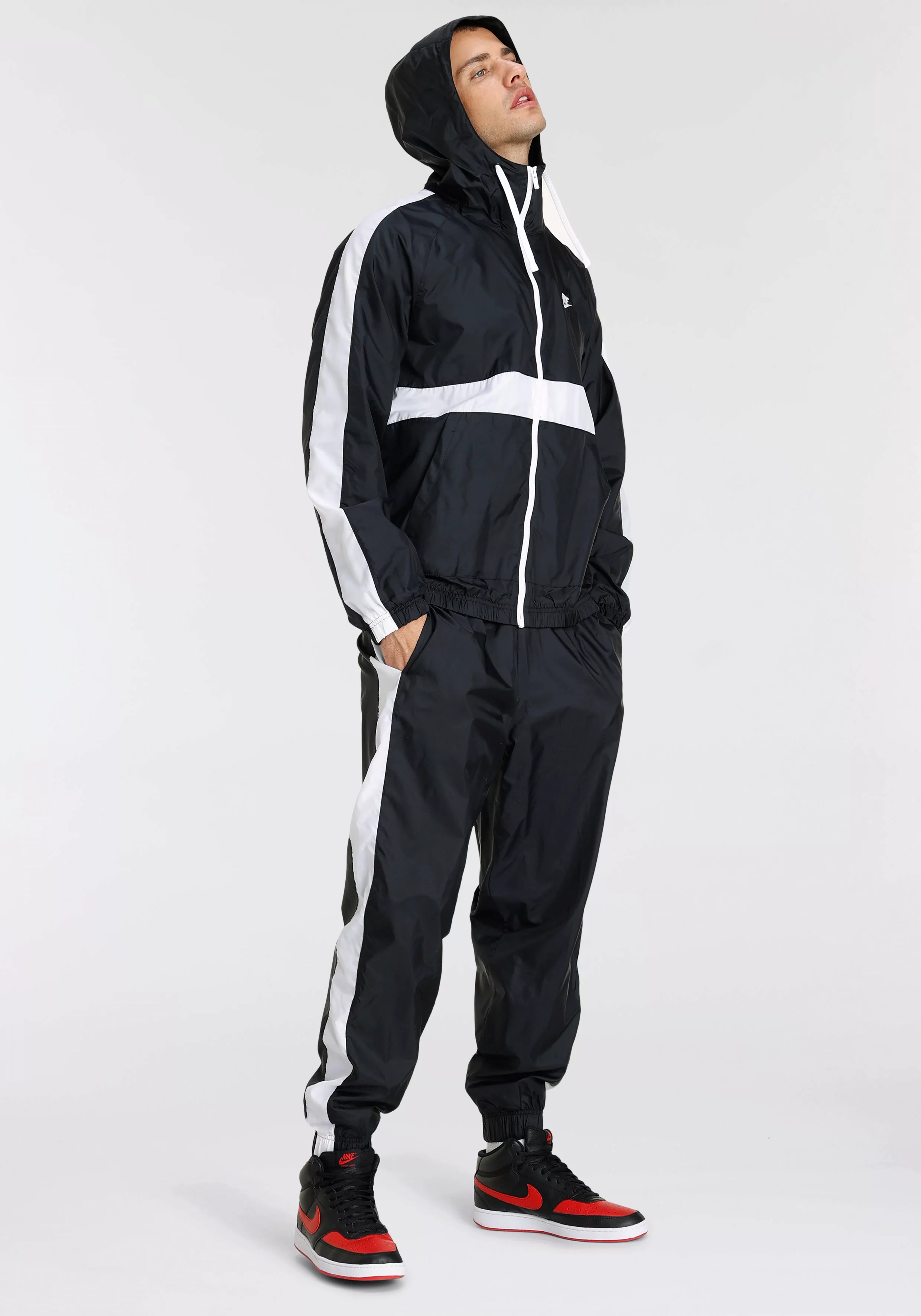 Nike Sportswear Trainingsanzug "MENS HOODED WOVEN TRACKSUIT" günstig online kaufen
