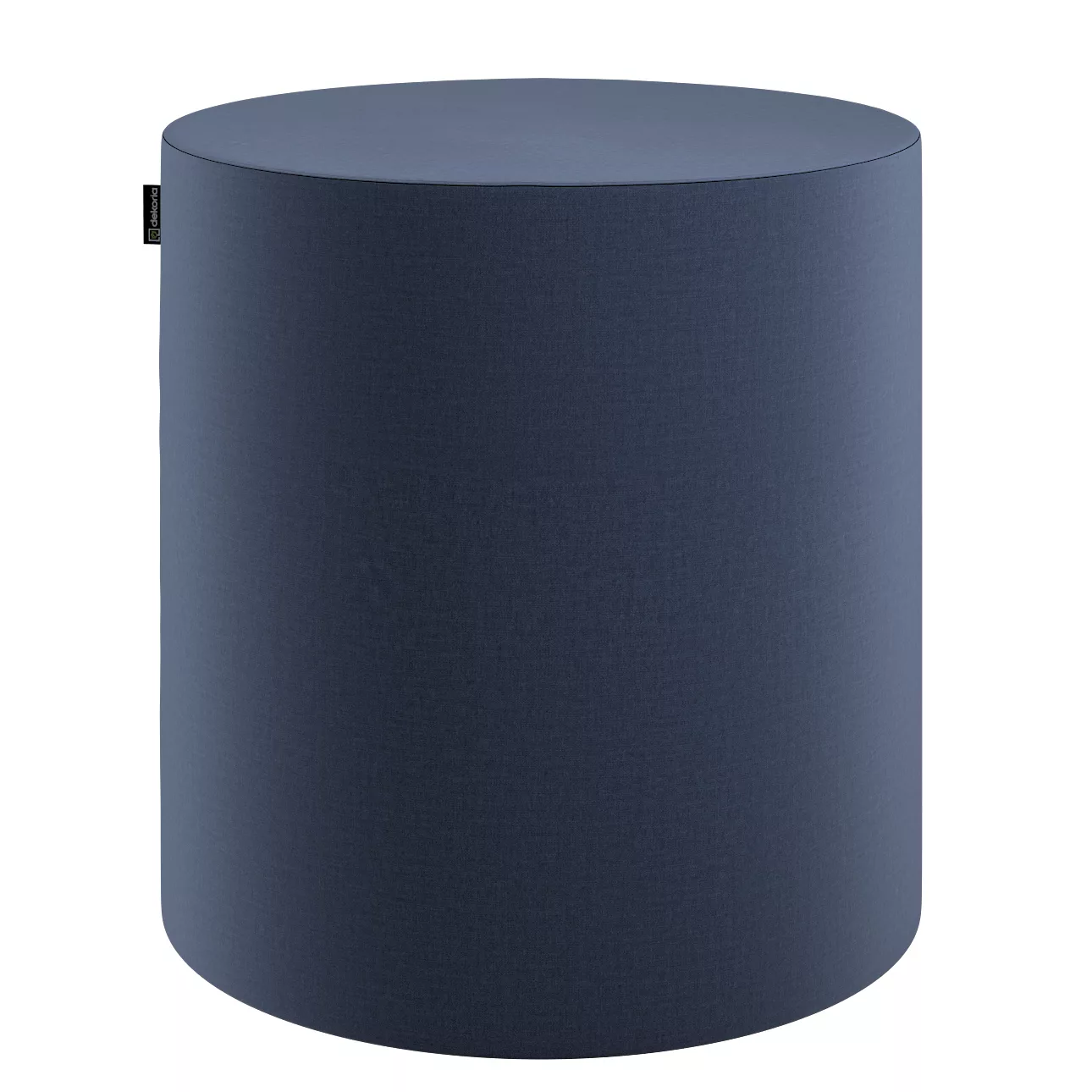 Pouf Barrel, dunkelblau, ø40 cm x 40 cm, Ingrid (705-39) günstig online kaufen
