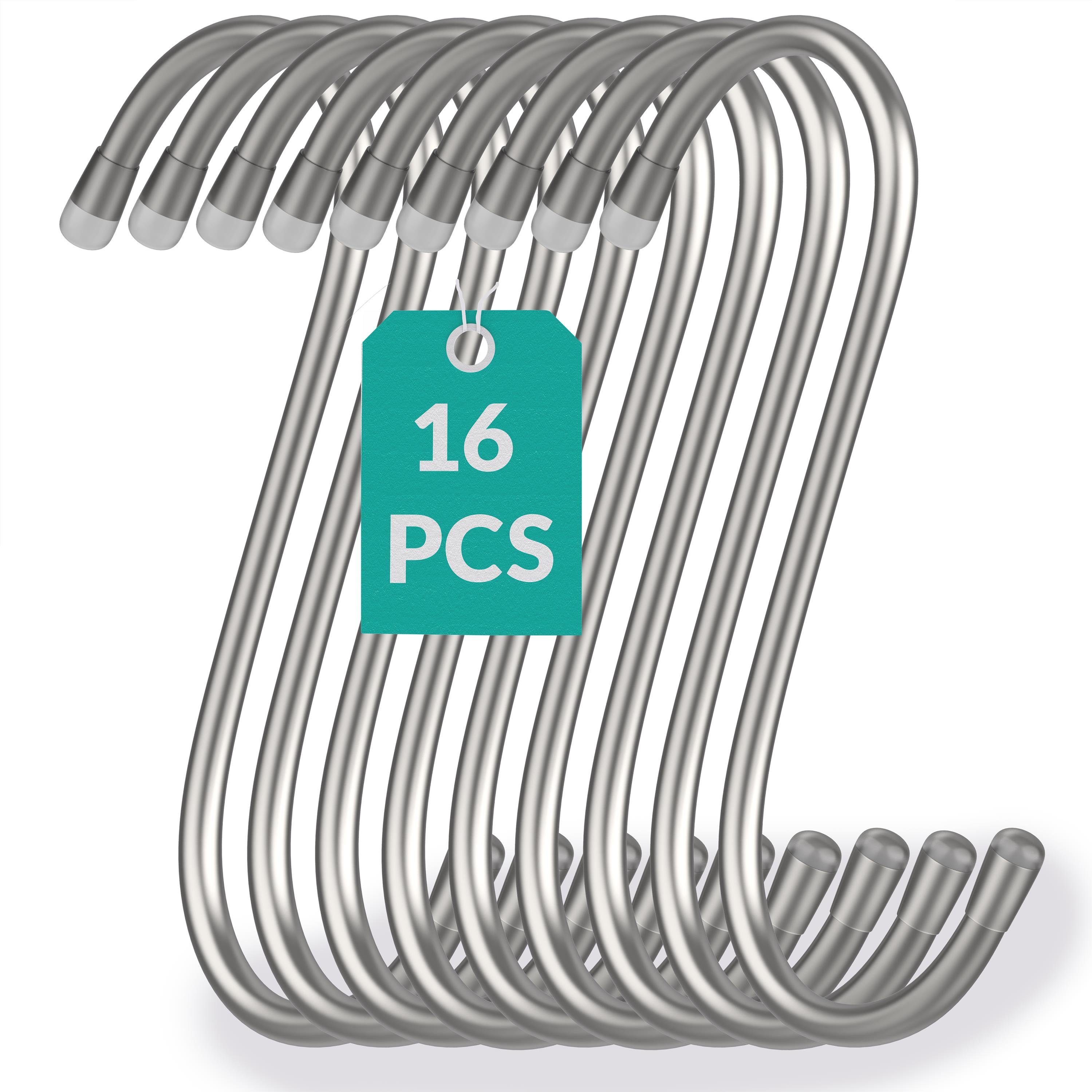 Praknu S-Haken 16 S-Haken Rund 12cm, günstig online kaufen