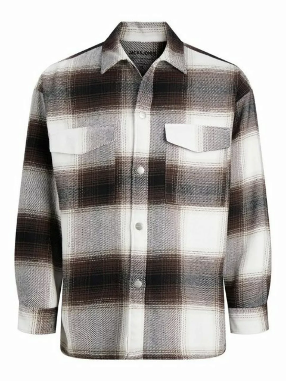 Jack & Jones Blusenshirt JORJARED CHECK OVERSHIRT LS BLK günstig online kaufen