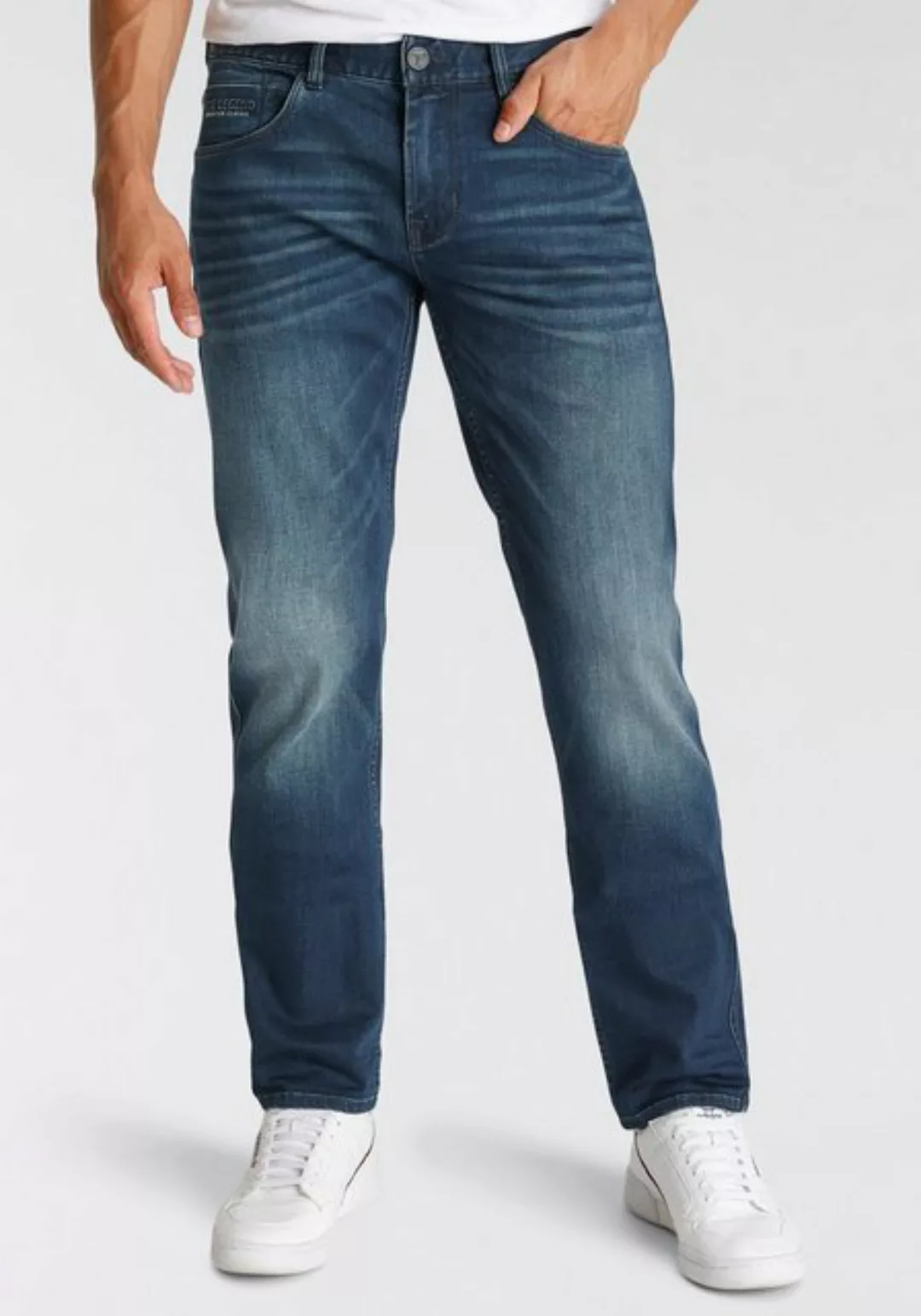 PME Legend Herren Jeans COMMANDER 3.0 - Relaxed Fit - Blau - Fresh Mid Blue günstig online kaufen