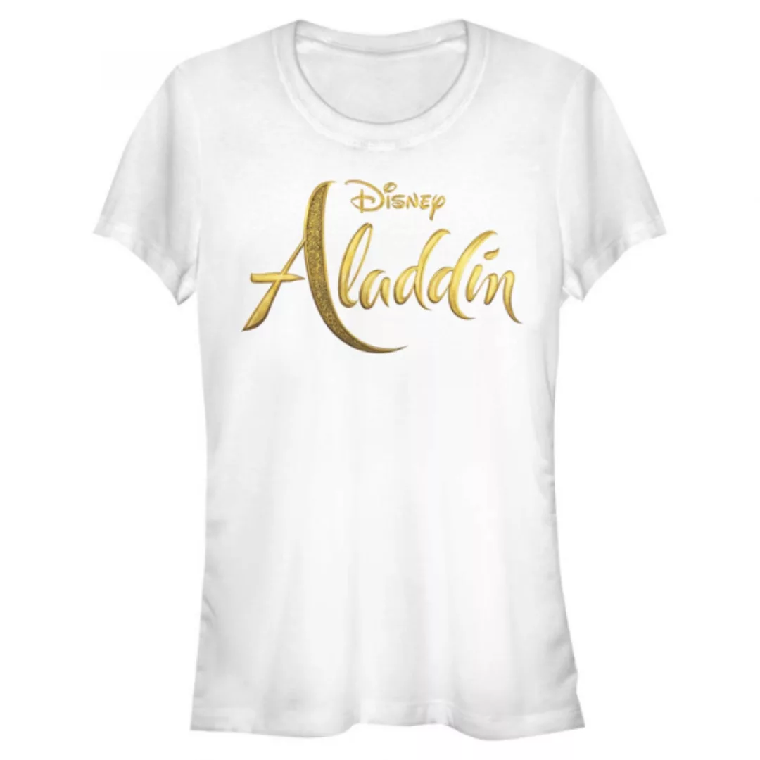 Disney - Aladdin - Text Aladdin Live Action Logo - Frauen T-Shirt günstig online kaufen