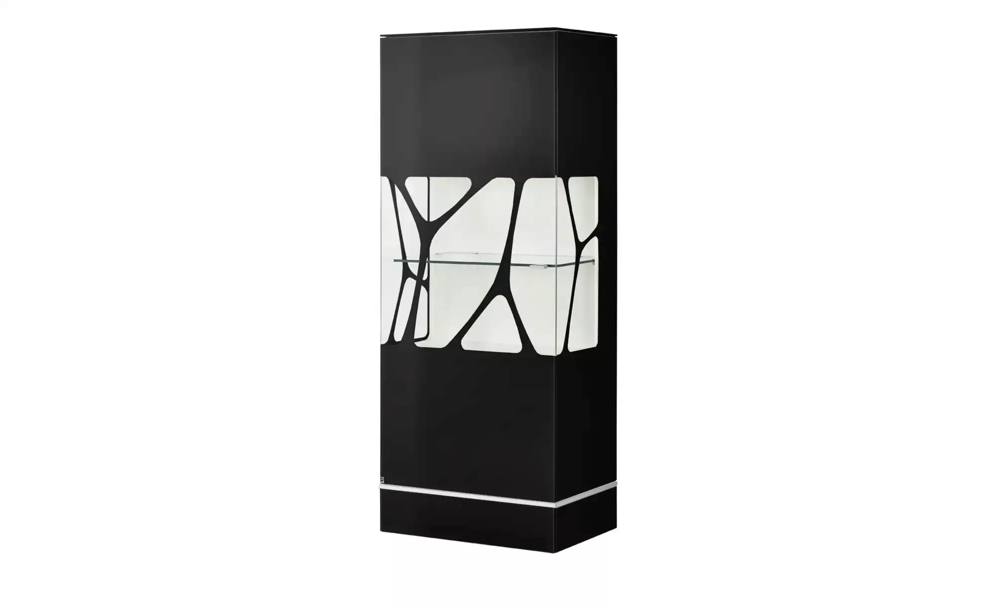 LEONARDO Highboard  Cube ¦ schwarz ¦ Maße (cm): B: 63 H: 158 T: 42.0 Kommod günstig online kaufen