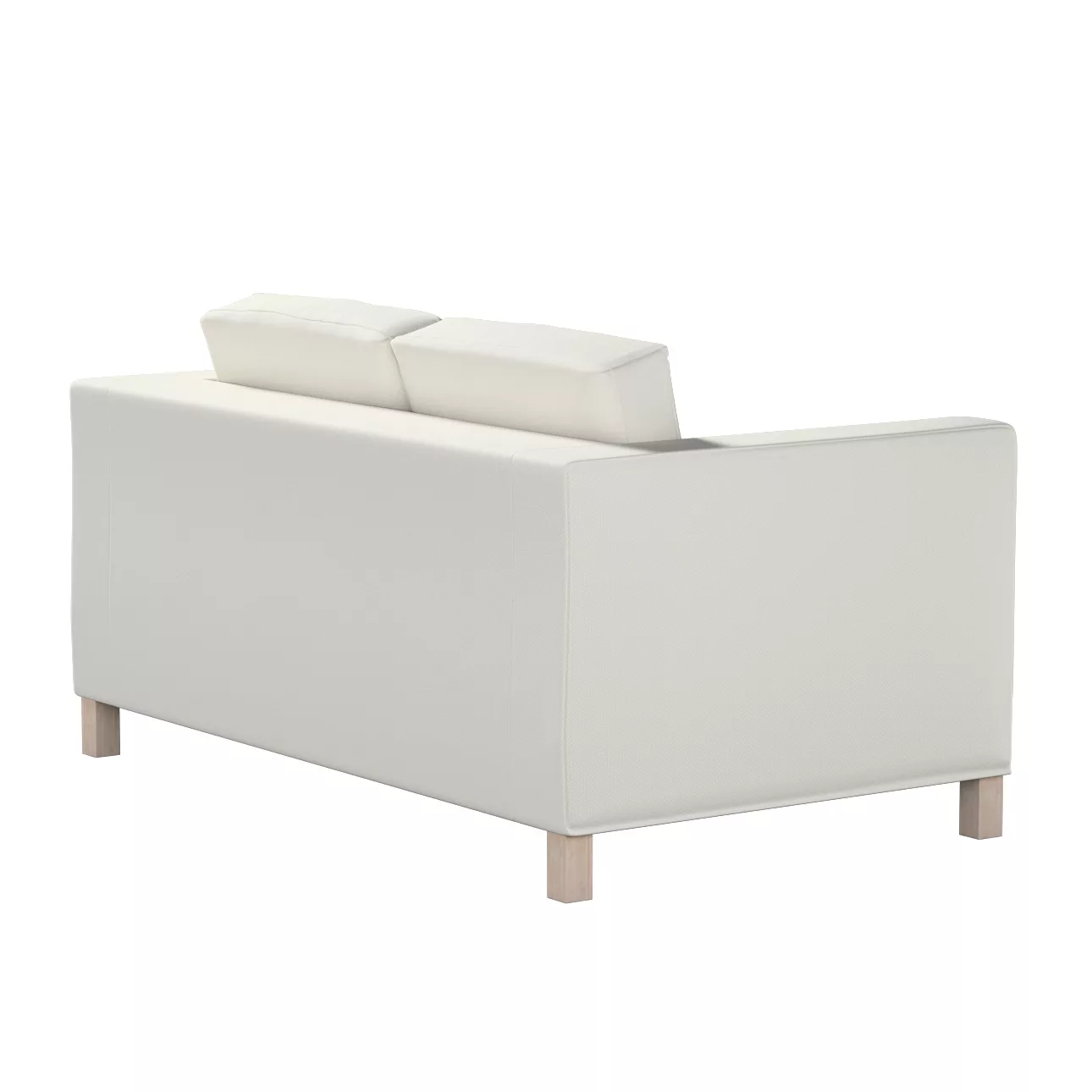 Bezug für Karlanda 2-Sitzer Sofa nicht ausklappbar, kurz, hellgrau, 60cm x günstig online kaufen