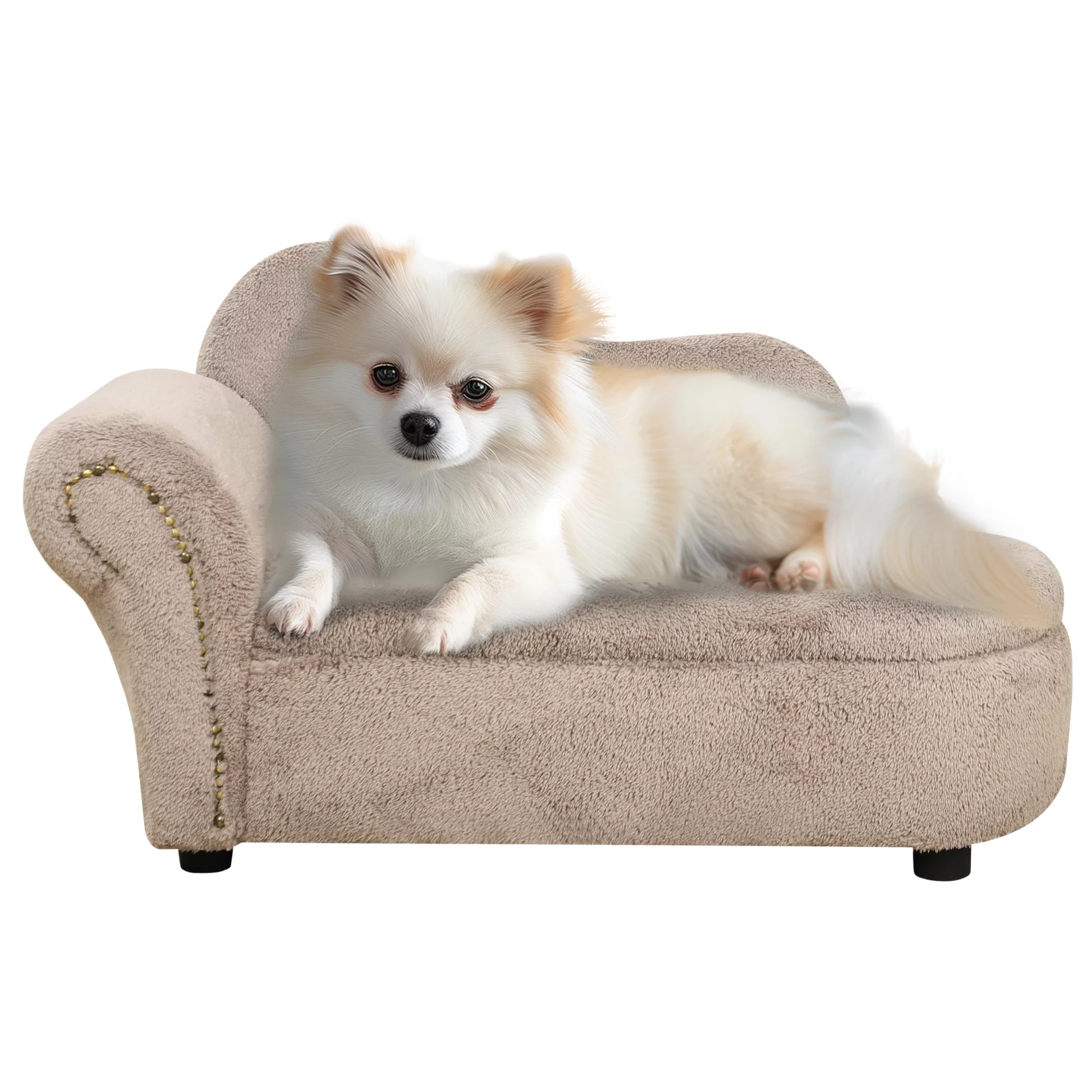 PawHut Haustiersofa  Hundebett mit verstecktem Stauraum & robustem Bezug, B günstig online kaufen