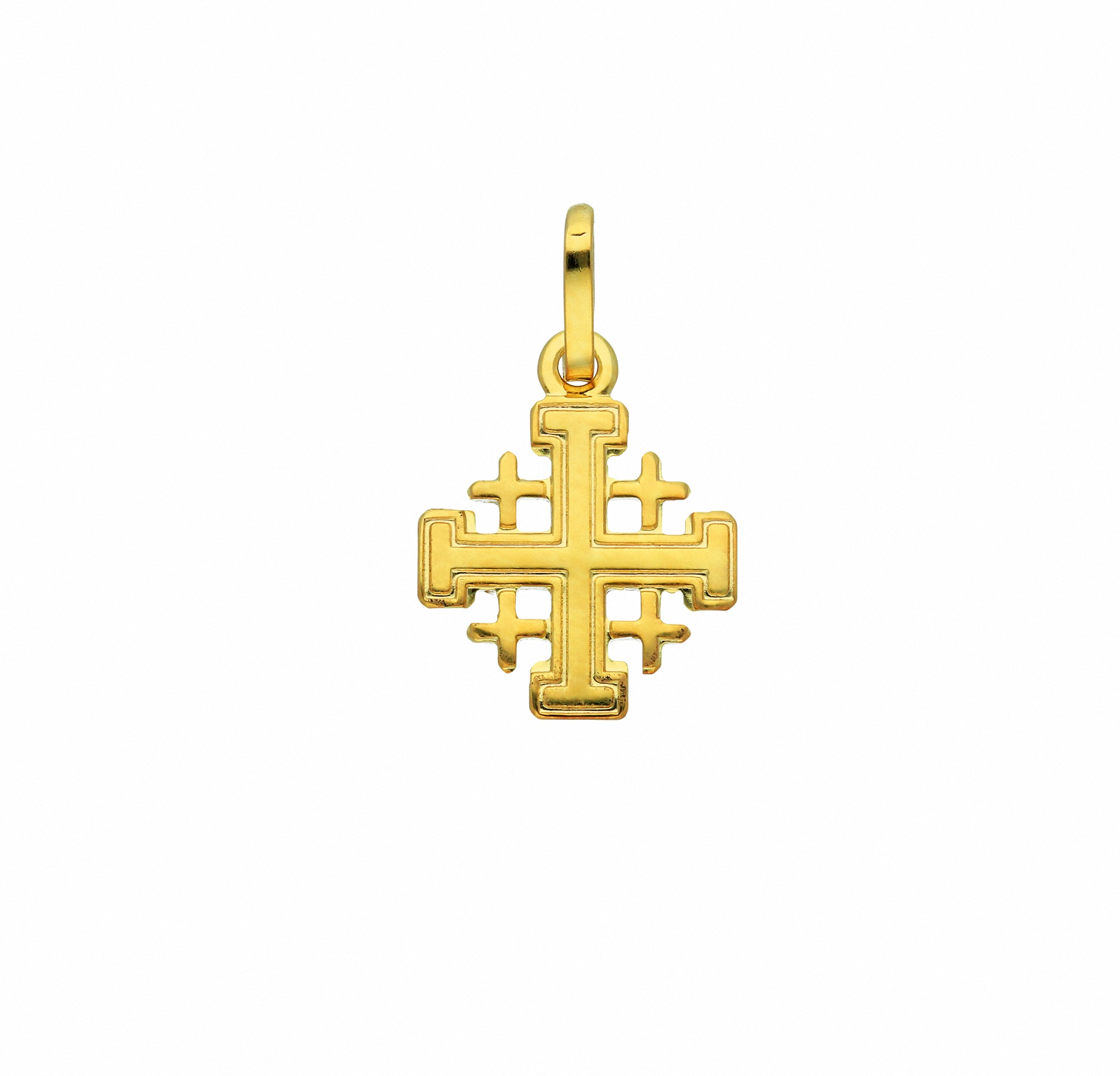 Adelia´s Kette mit Anhänger "585 Gold Kreuz Anhänger Jerusalem", Schmuckset günstig online kaufen