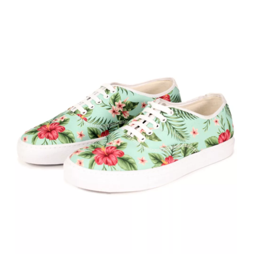 Fairticken Nisa Sneaker (Flowerprint, Seaqual ® Yarn) günstig online kaufen