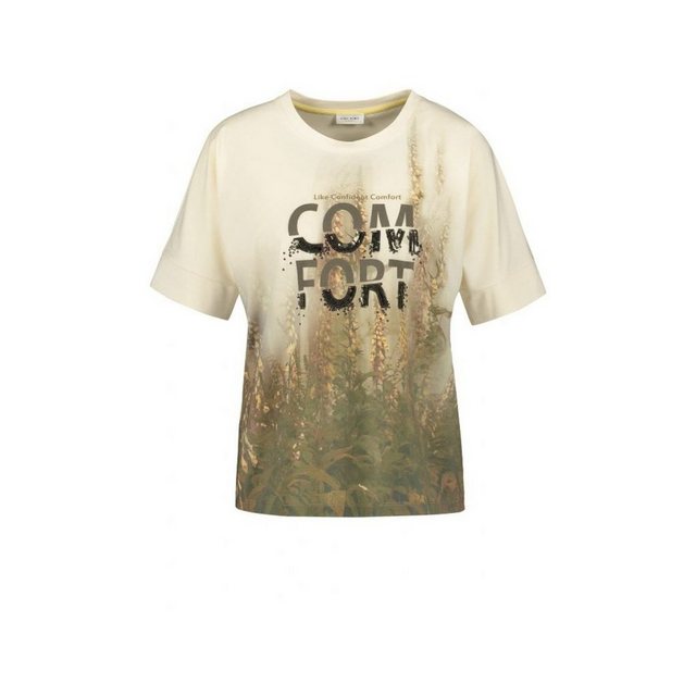 GERRY WEBER T-Shirt creme regular fit (1-tlg) günstig online kaufen