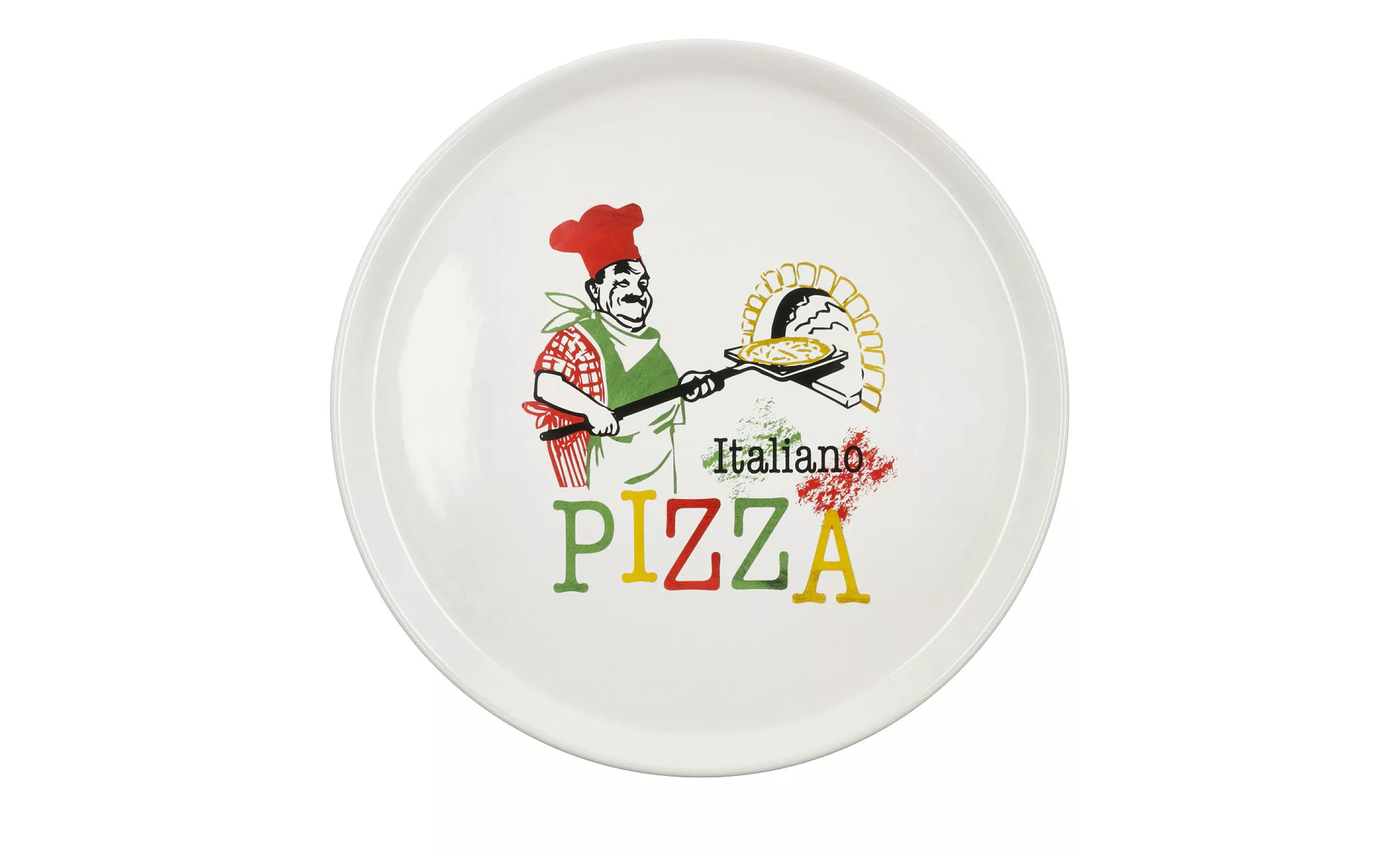 KHG Pizzateller Ø 30 cm ¦ weiß ¦ Porzellan Ø: 30 Geschirr - Höffner günstig online kaufen