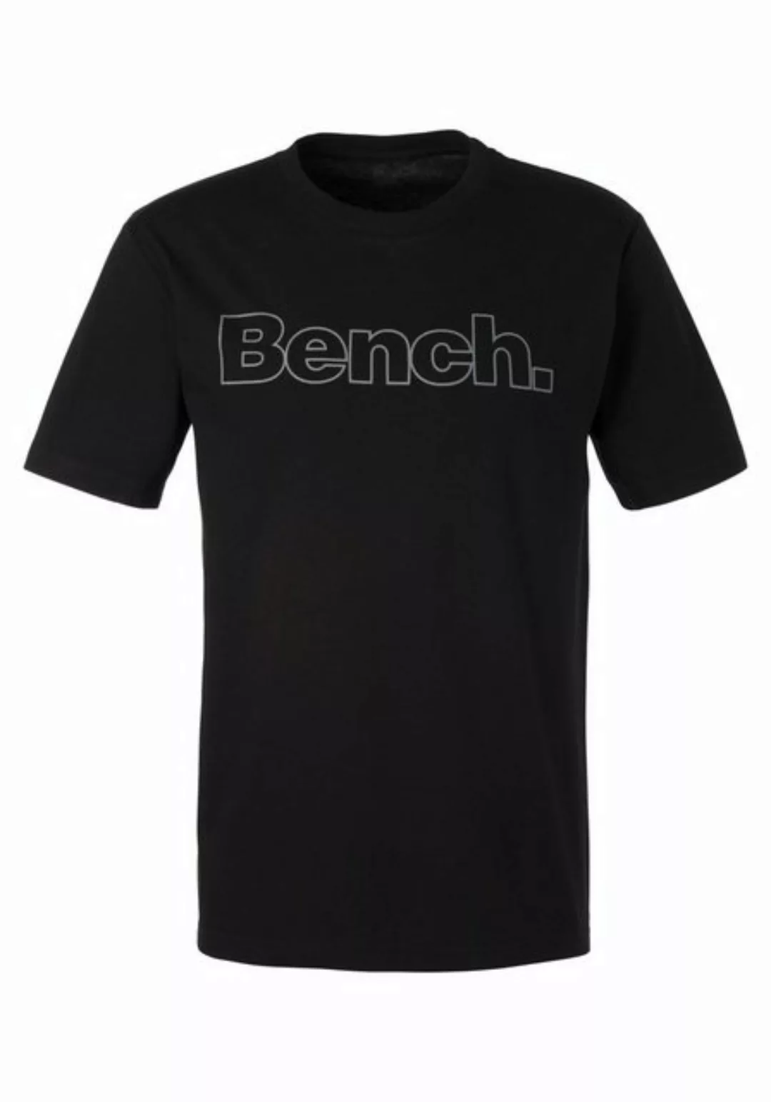 Bench. Loungewear T-Shirt (2-tlg) Shirt mit Logoprint, Basicshirt mit Rundh günstig online kaufen