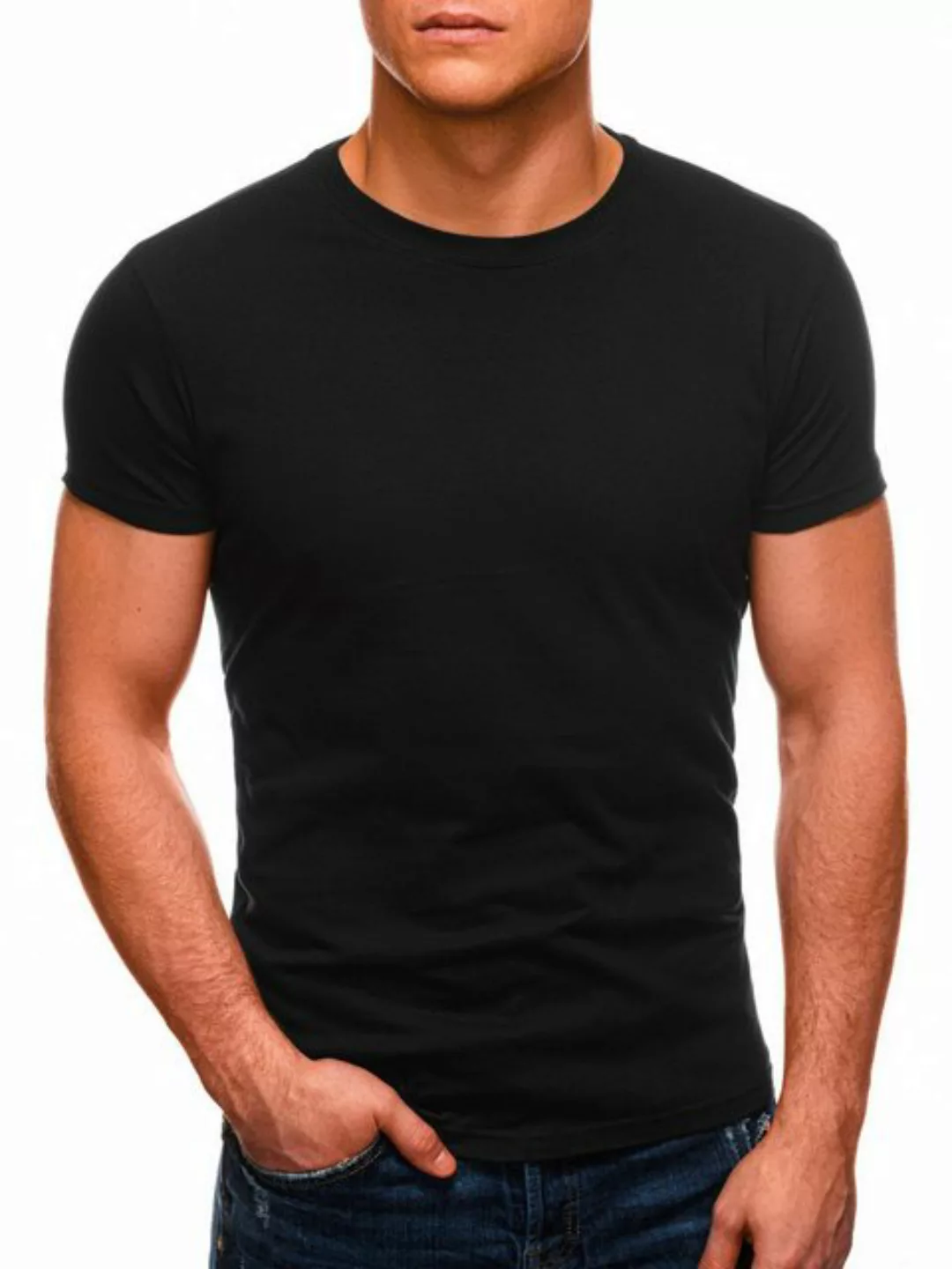 Edoti T-Shirt klassisches Herren-T-Shirt günstig online kaufen