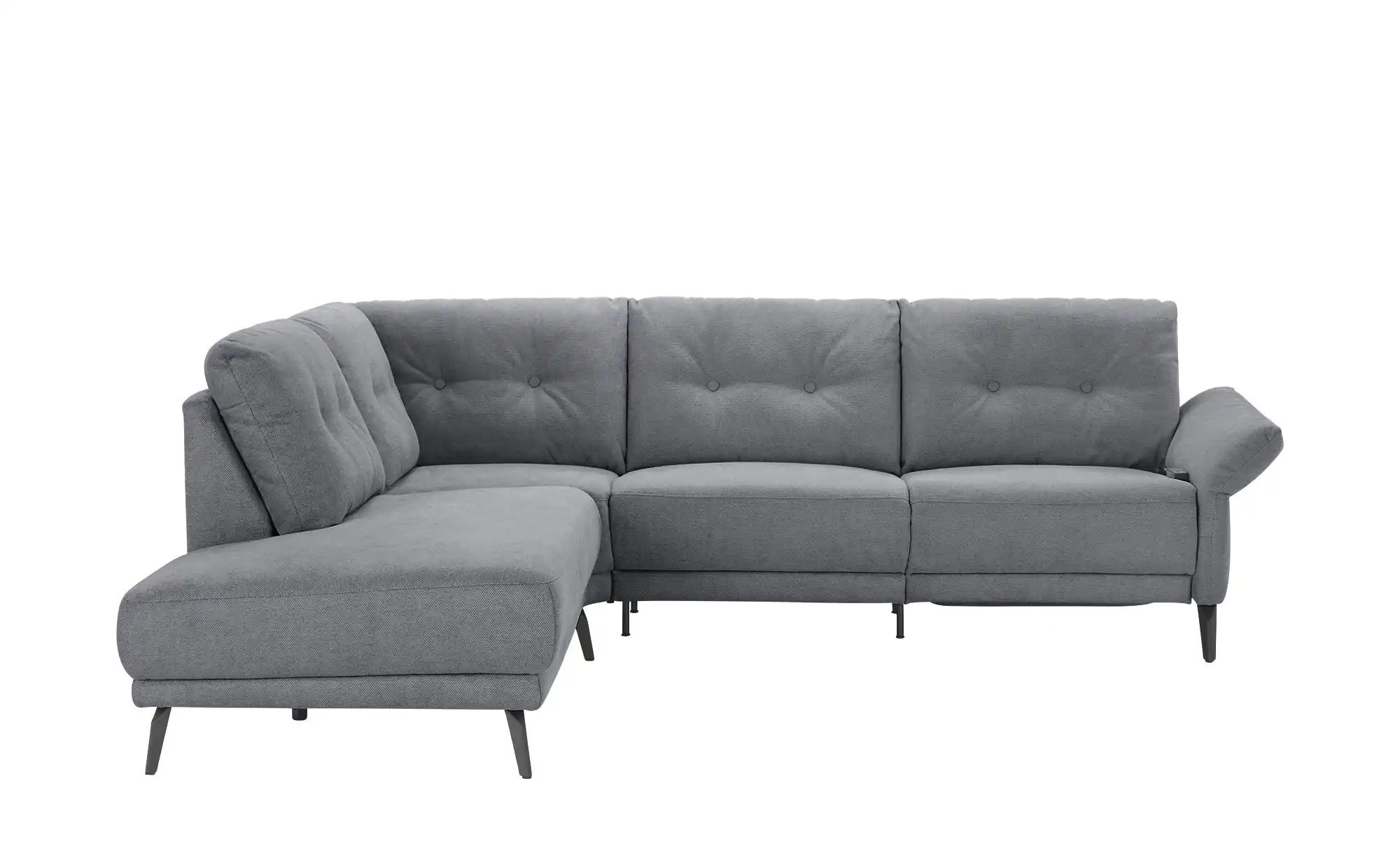 Jette Home Ecksofa   Scope ¦ grau ¦ Maße (cm): B: 258 H: 88 T: 221 Polsterm günstig online kaufen