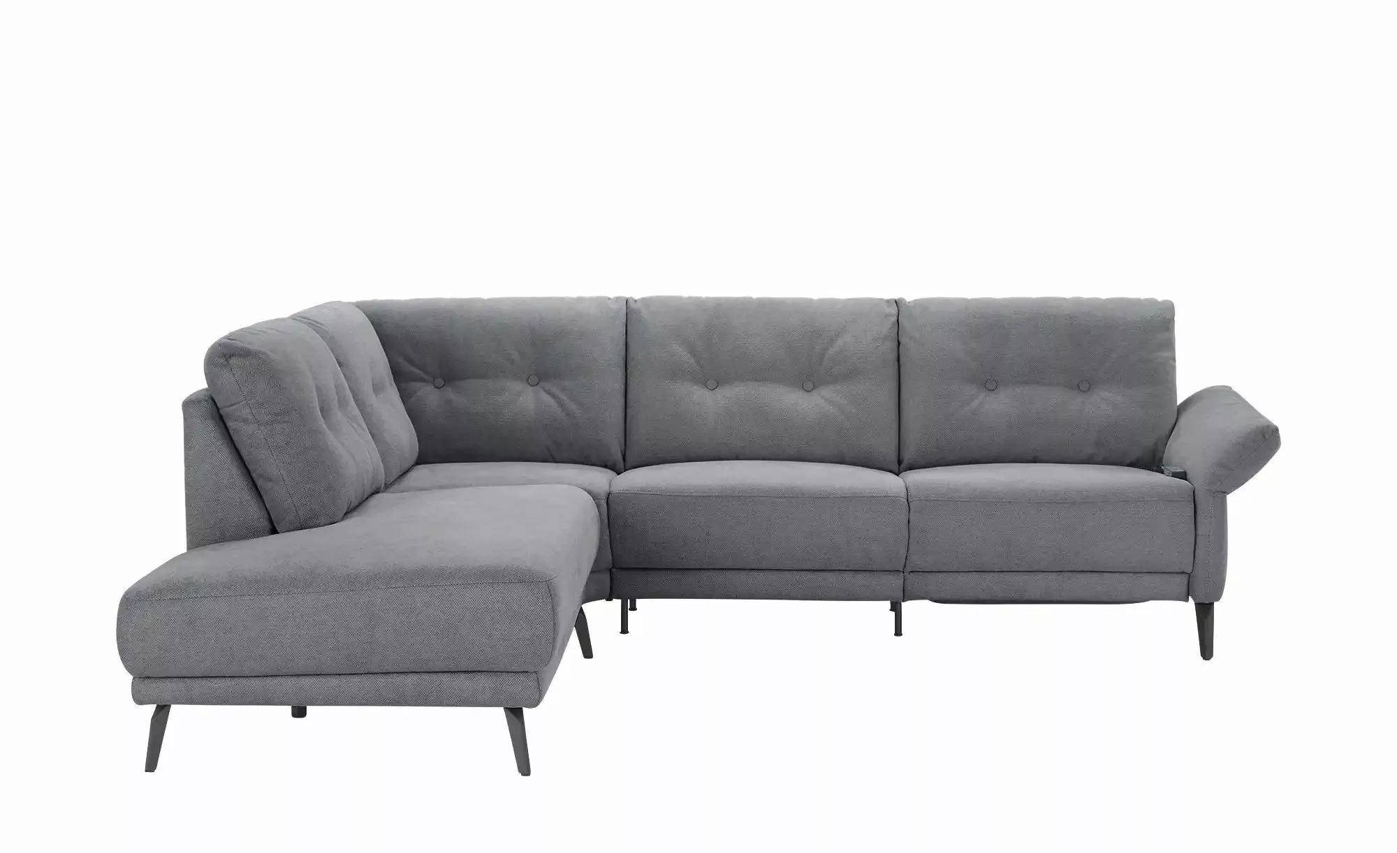 Jette Home Ecksofa   Scope  ¦ grau ¦ Maße (cm): B: 258 H: 88 T: 221.0 Polst günstig online kaufen