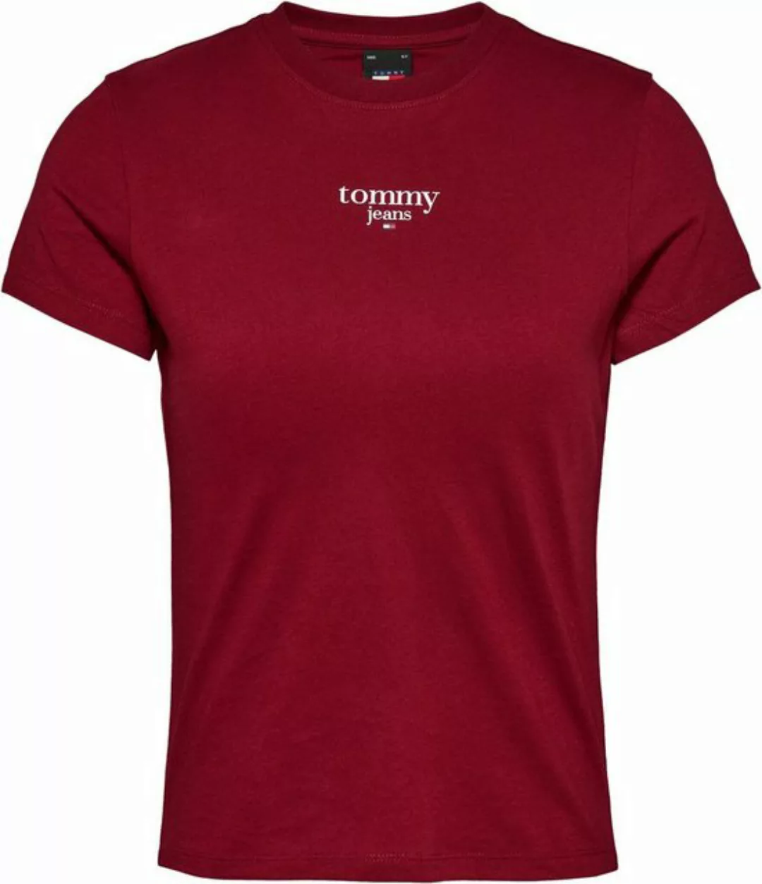 Tommy Jeans Rundhalsshirt TJW SLIM ESSENTIAL LOGO 1 SS EXT mit Tommy Jeans günstig online kaufen