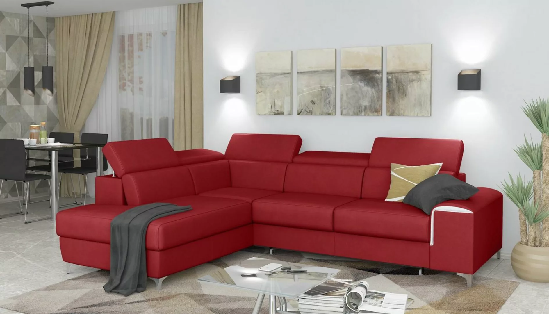 99rooms Ecksofa Caio, L-Form, Eckcouch, Design günstig online kaufen