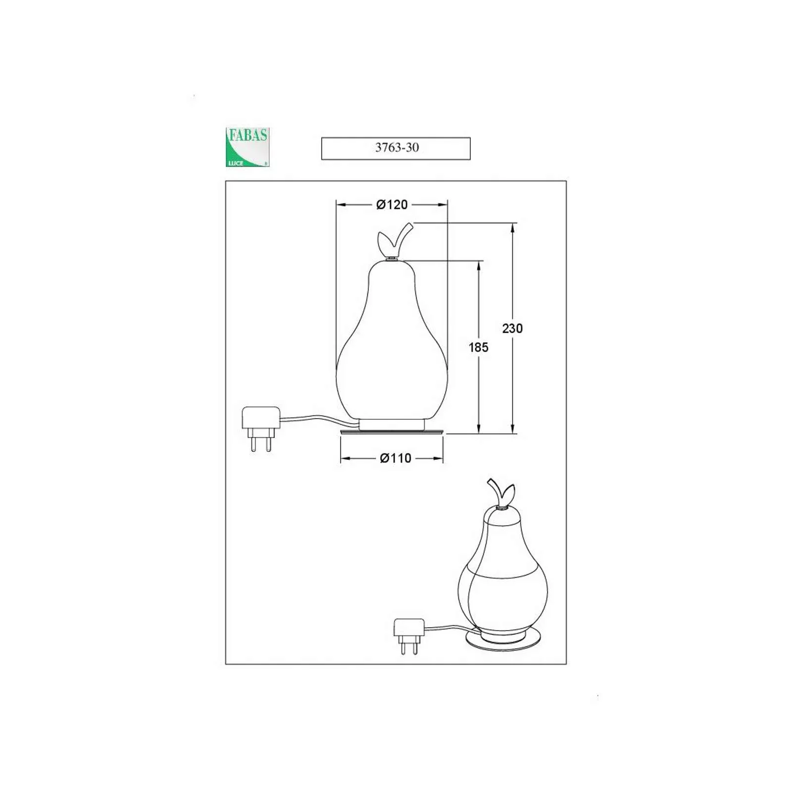 LED-Tischleuchte Wilma, chrom/weiß, Birnenform, dimmbar günstig online kaufen