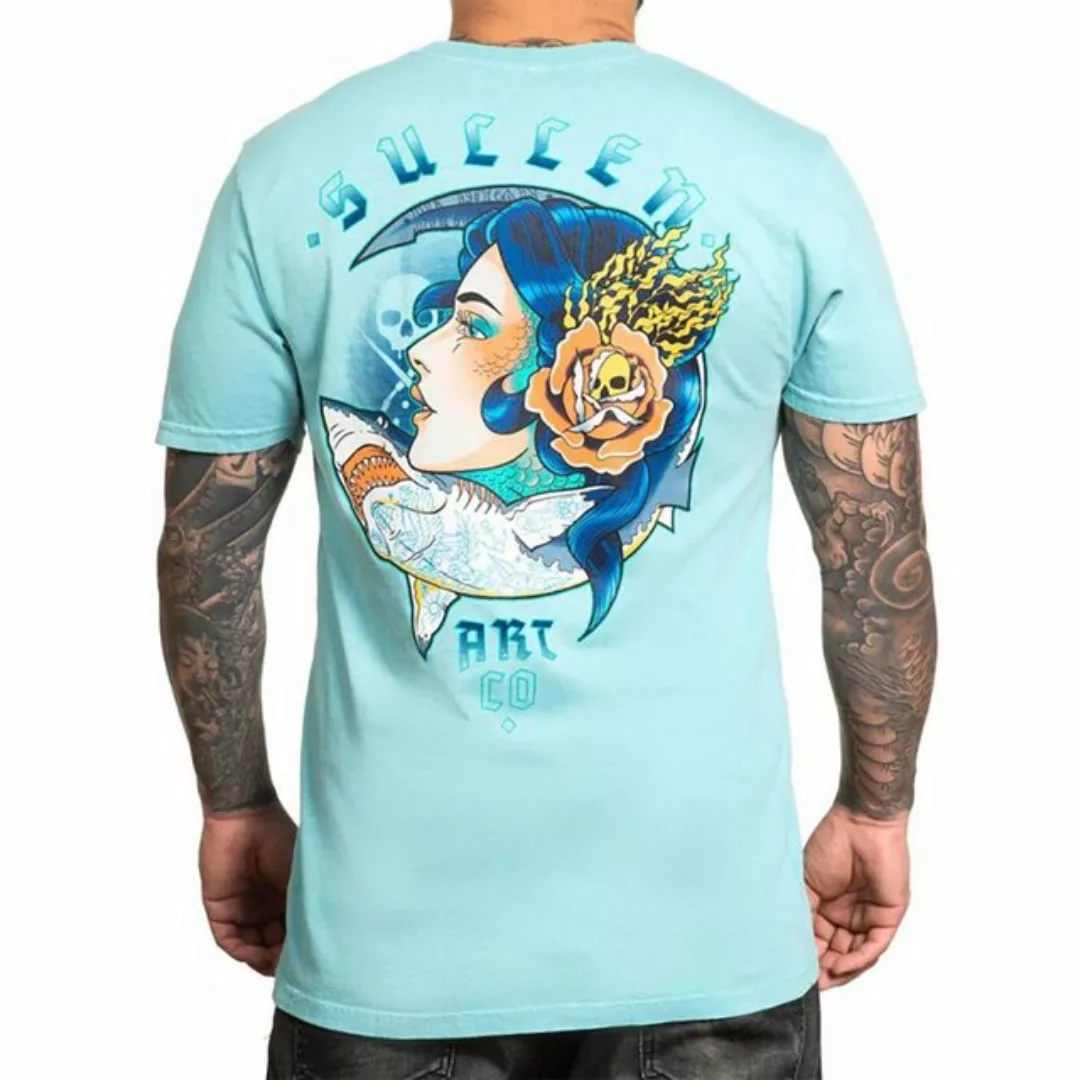 Sullen Clothing T-Shirt Siren Shark Blau günstig online kaufen