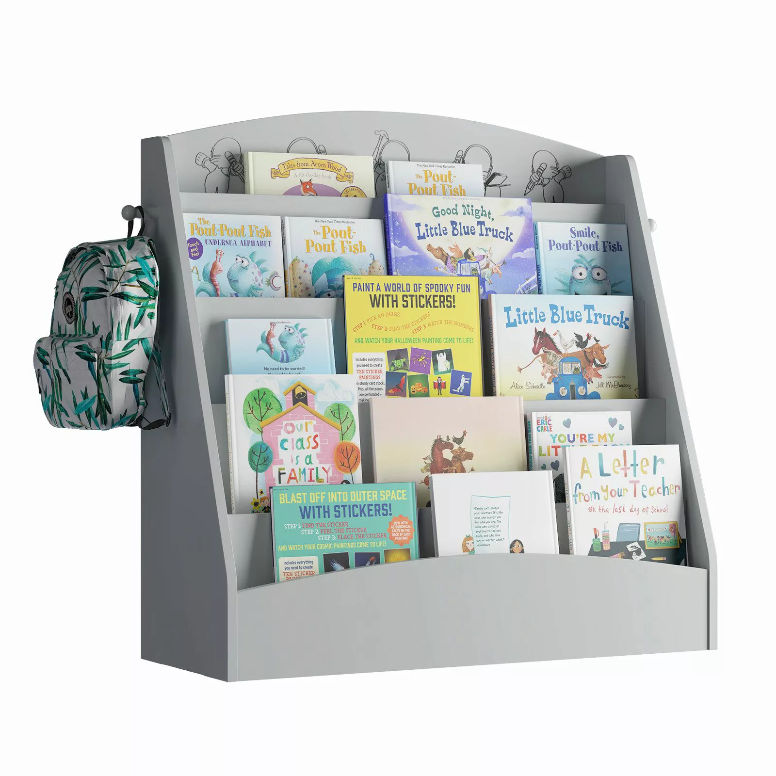 radelldar Bücherregal Kinderregal, mit 5 Ablagen günstig online kaufen