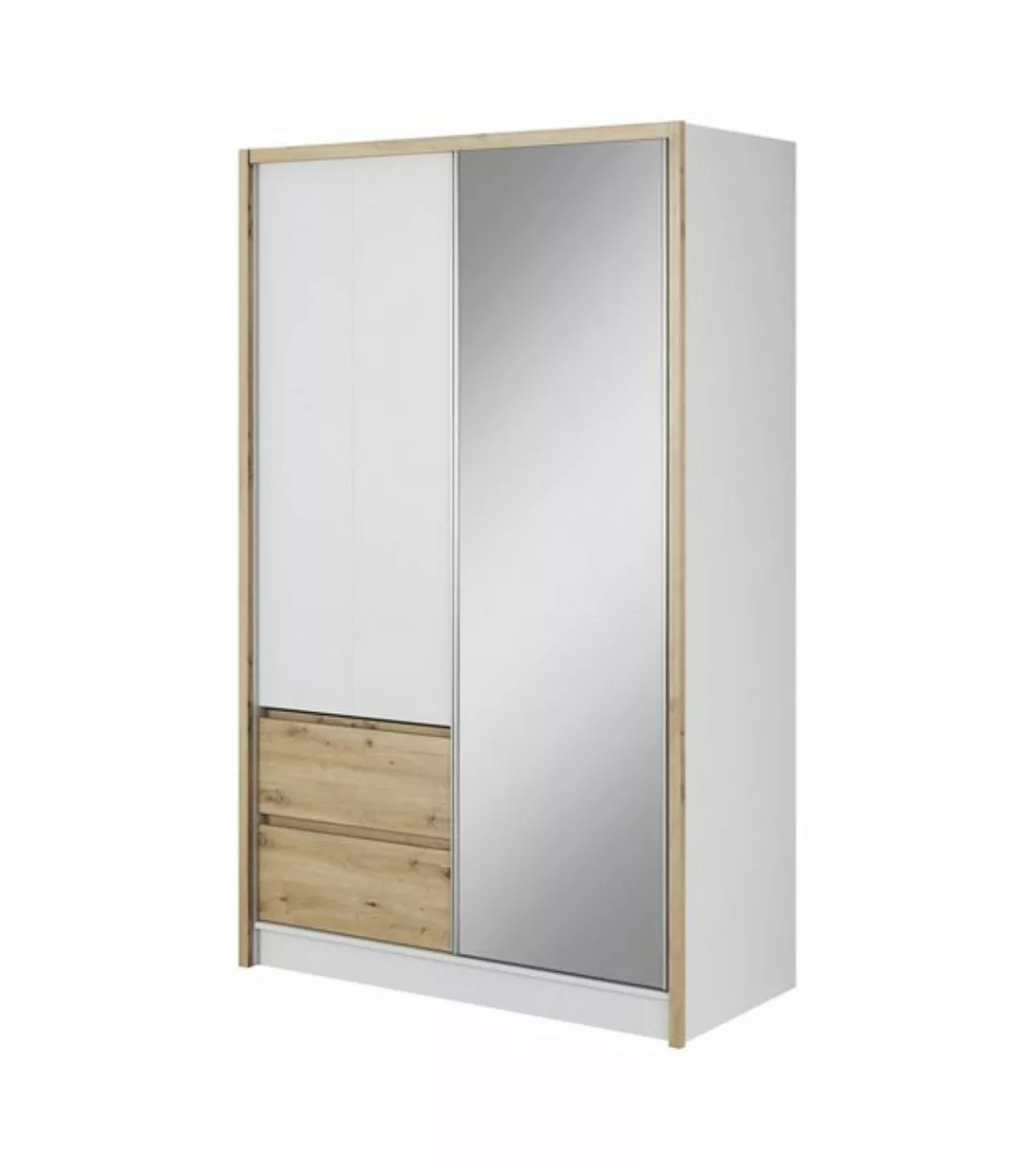 Domando Kleiderschrank Kleiderschrank Punta Ala Breite 134cm, Schwebetür, p günstig online kaufen