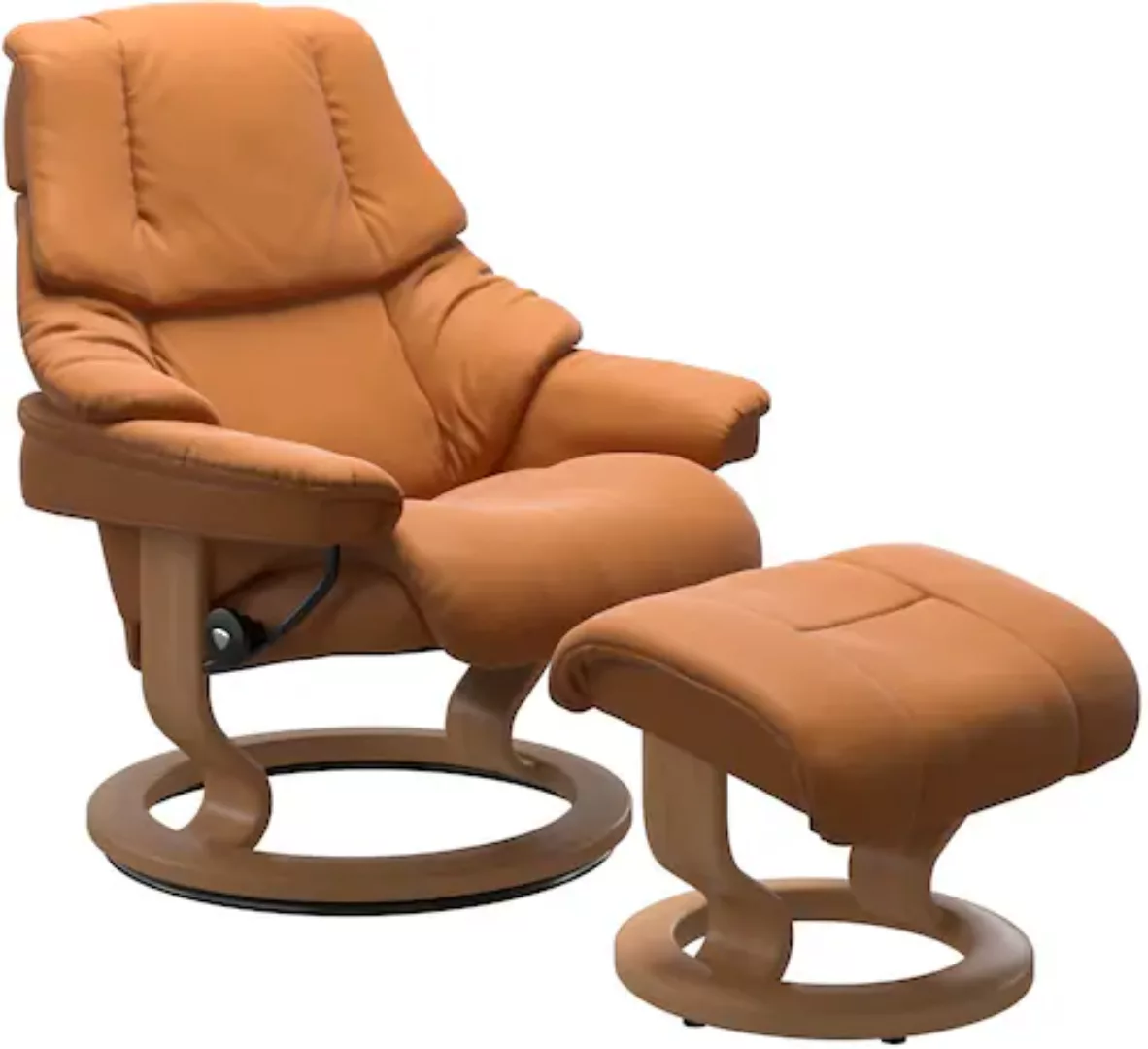 Stressless Fußhocker "Reno", mit Classic Base, Gestell Eiche günstig online kaufen