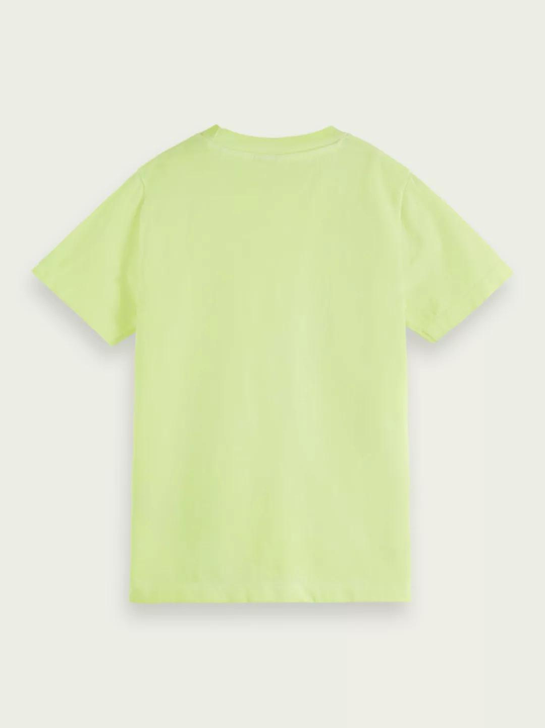 Scotch & Soda T-Shirt aus Bio-Material mit „Garment-Dye“-Effekt und Brustta günstig online kaufen