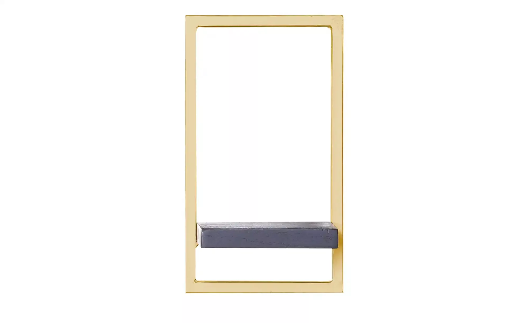 Wandregal  Frame ¦ gold ¦ Maße (cm): B: 20 H: 35 T: 20 Regale > Wandregale günstig online kaufen