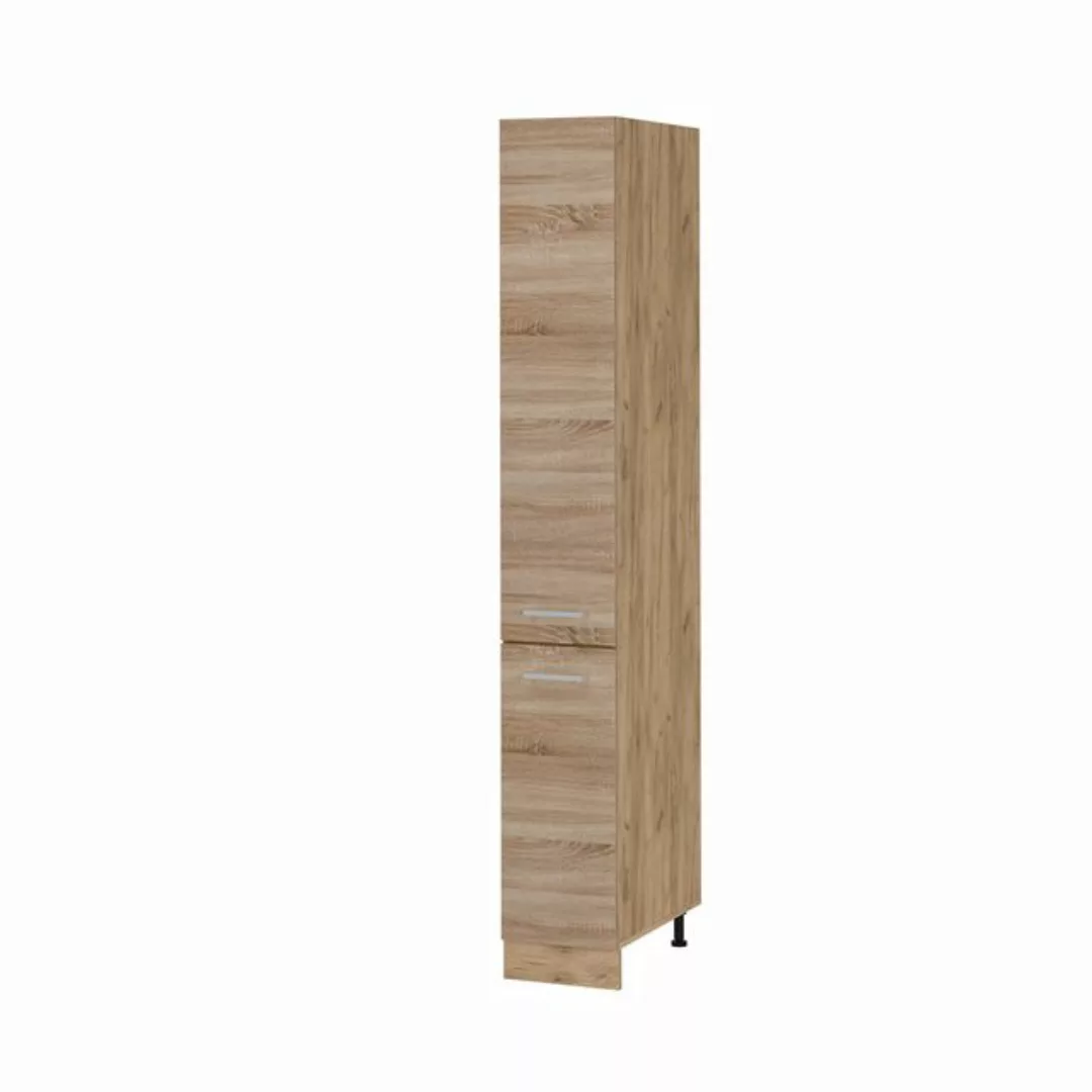 Vicco Hochschrank R-Line, Sonoma/Goldkraft Eiche, 30 cm günstig online kaufen