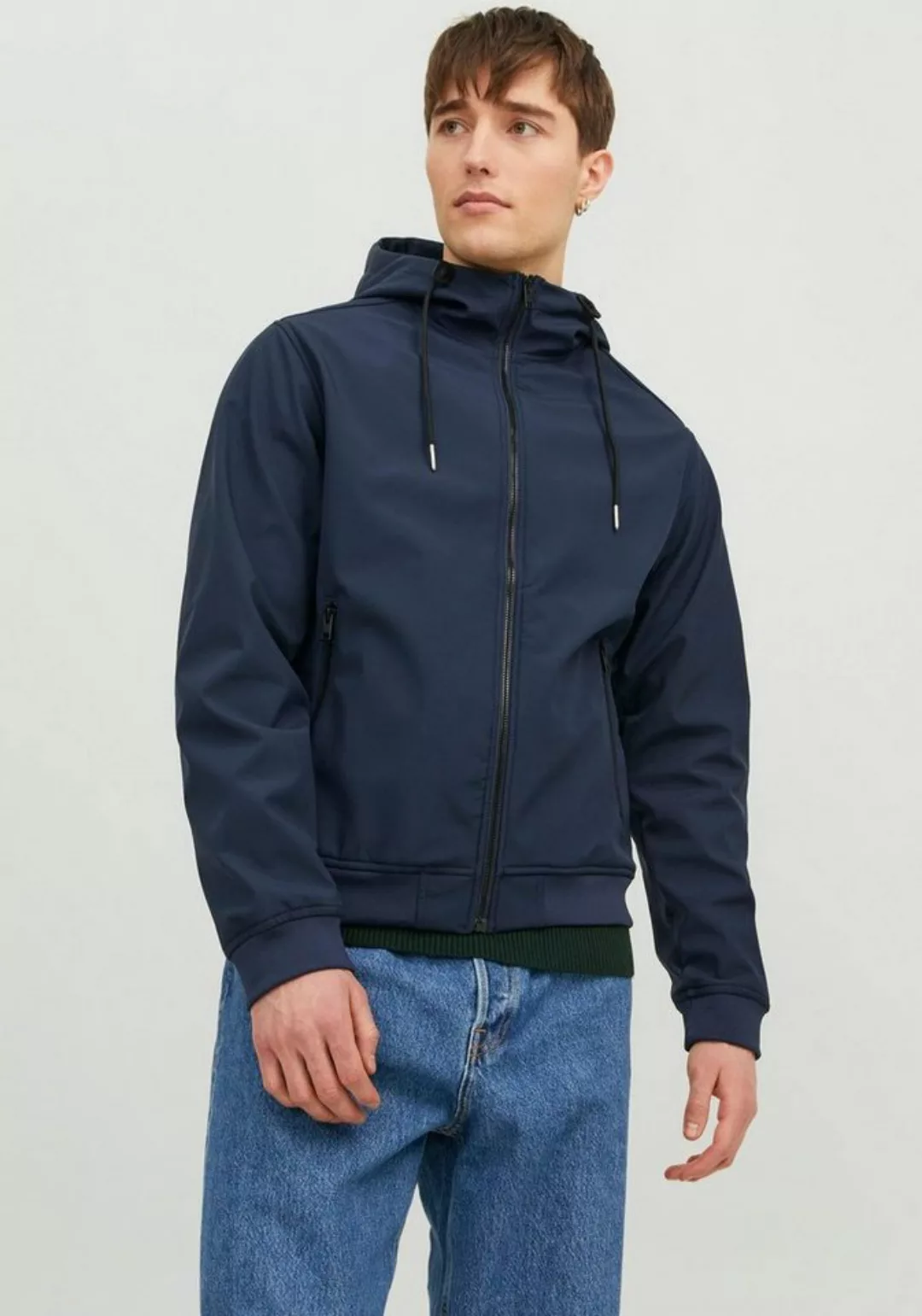 Jack & Jones Softshelljacke JJEBASIC SOFTSHELL HOOD NOOS günstig online kaufen