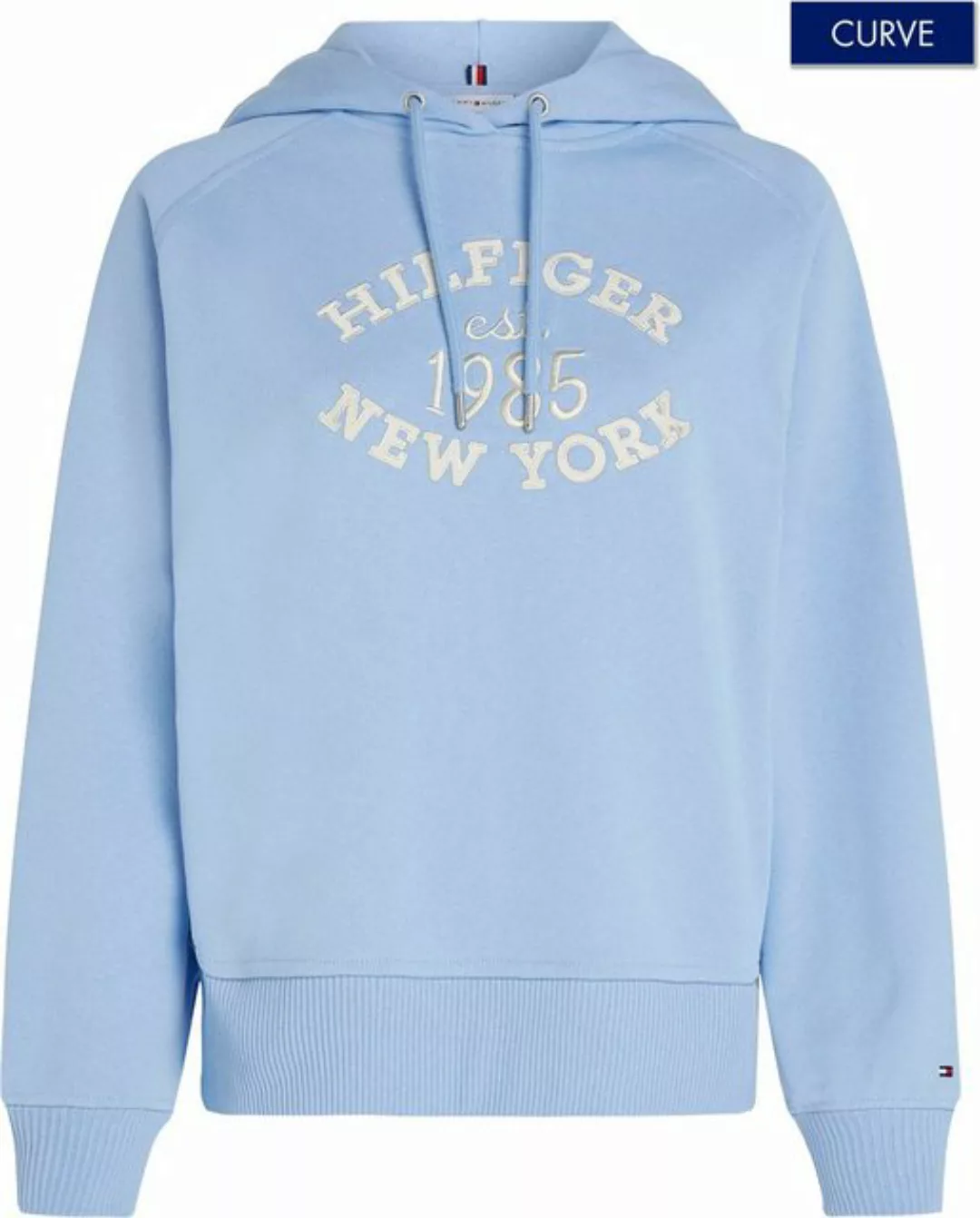 Tommy Hilfiger Curve Kapuzensweatshirt CRV REG HILFIGER VARSITY HOODIE Groß günstig online kaufen