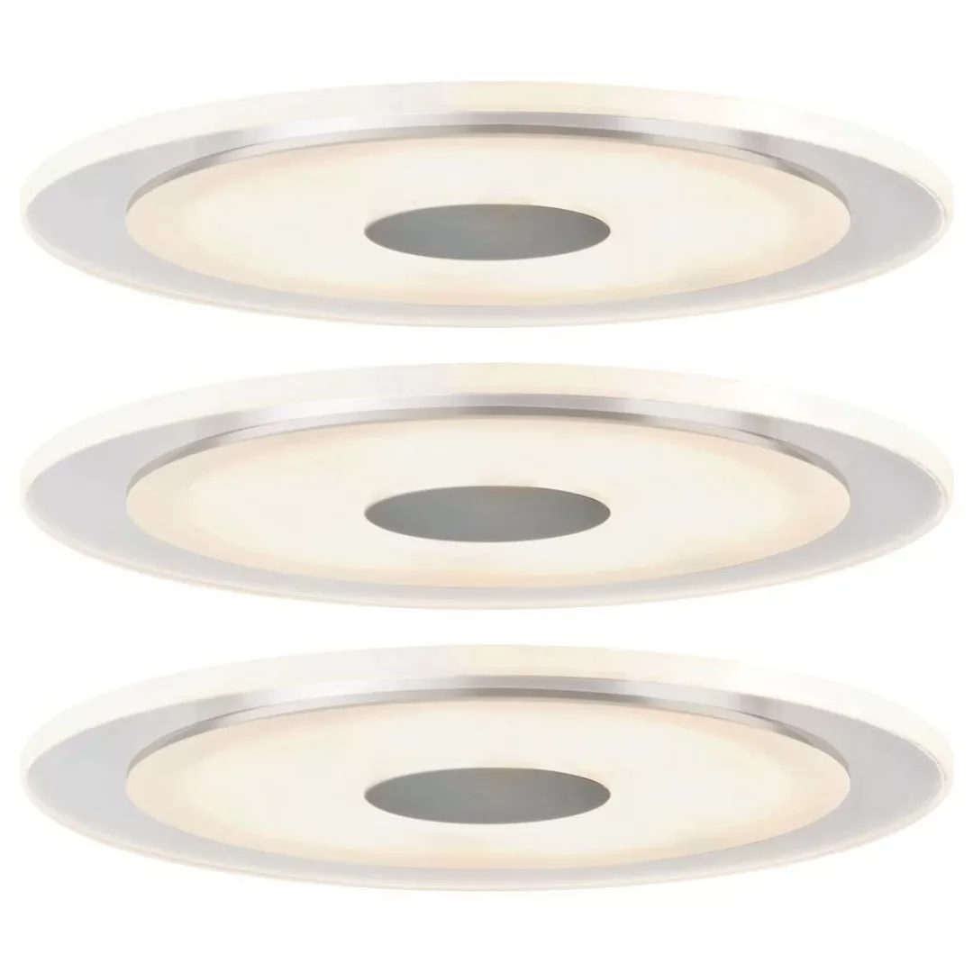 Premium LED Einbauleuchte Whirl, 3000 K, rund, 3er Set günstig online kaufen