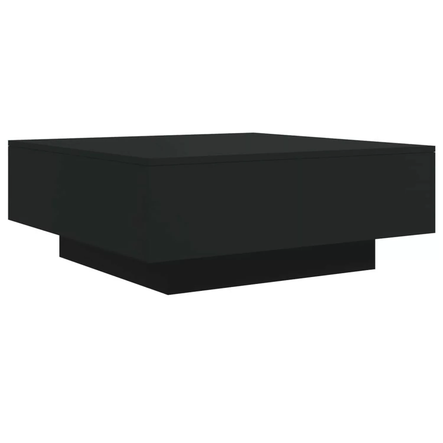 vidaXL Couchtisch Schwarz 80x80x31 cm Holzwerkstoff günstig online kaufen