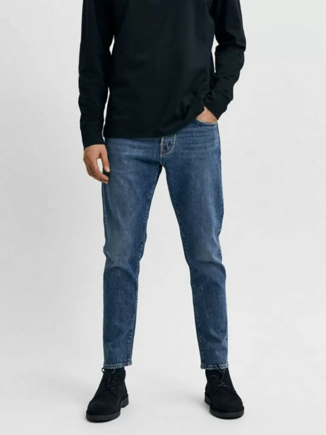 Selected Homme Herren Jeans SLH172-SLIMTAPE TOBY 3070 - Slim Tapered Fit günstig online kaufen