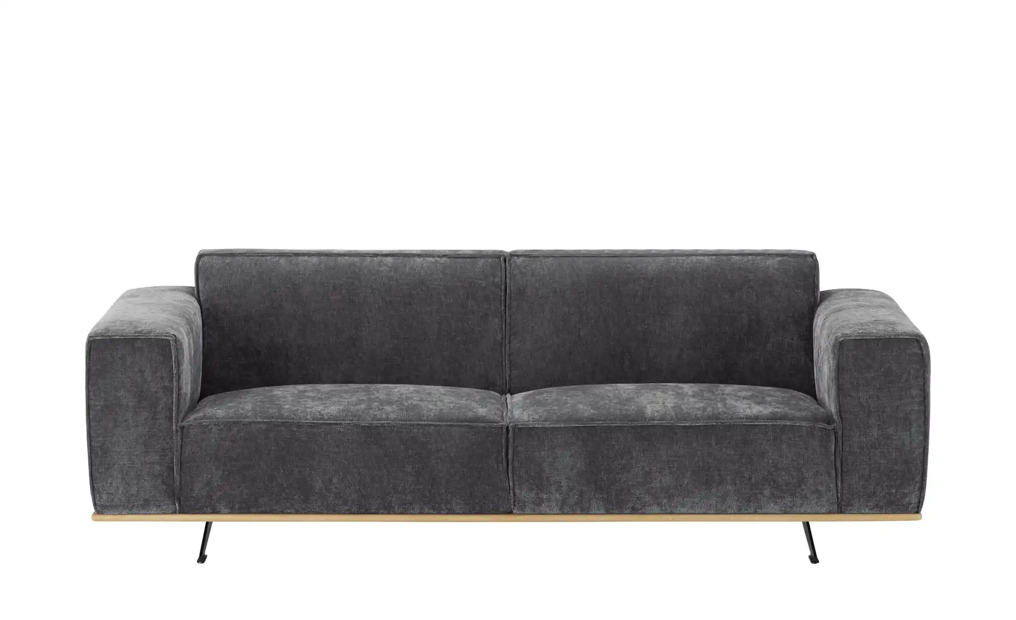 SOHO Sofa, 3-sitzig  Piemonte ¦ grau ¦ Maße (cm): B: 230 H: 77 T: 89 Polste günstig online kaufen
