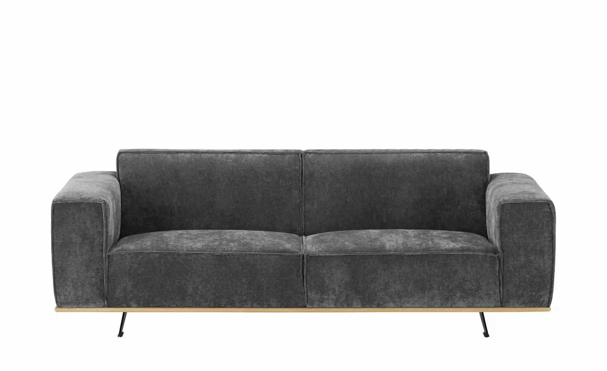 SOHO Sofa  3-sitzig  Piemonte ¦ grau ¦ Maße (cm): B: 230 H: 77 T: 89.0 Pols günstig online kaufen