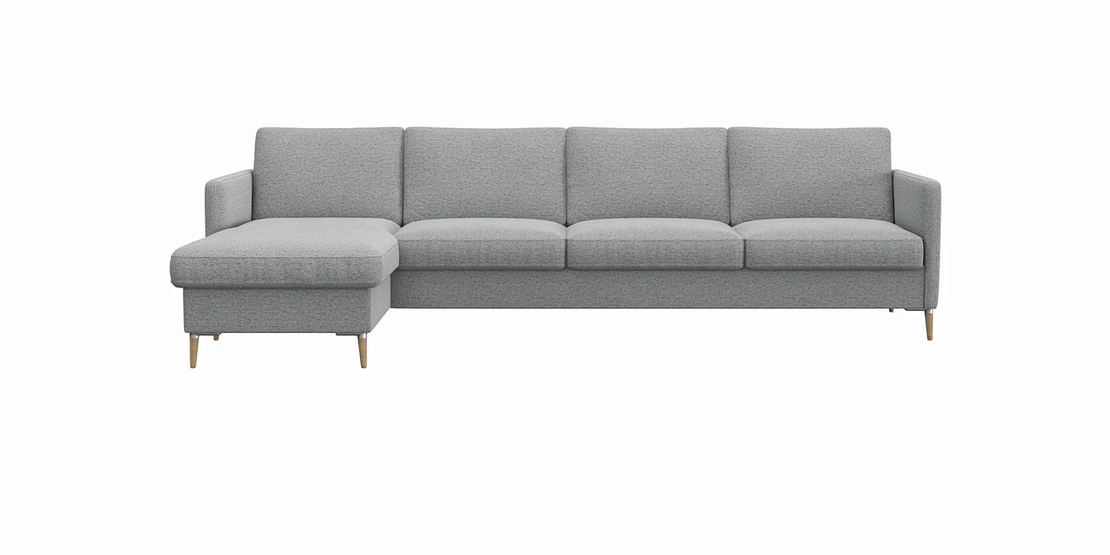 FLEXLUX Ecksofa »Fiore, super Sitzkomfort durch Kaltschaum im Sitz, L-Form« günstig online kaufen