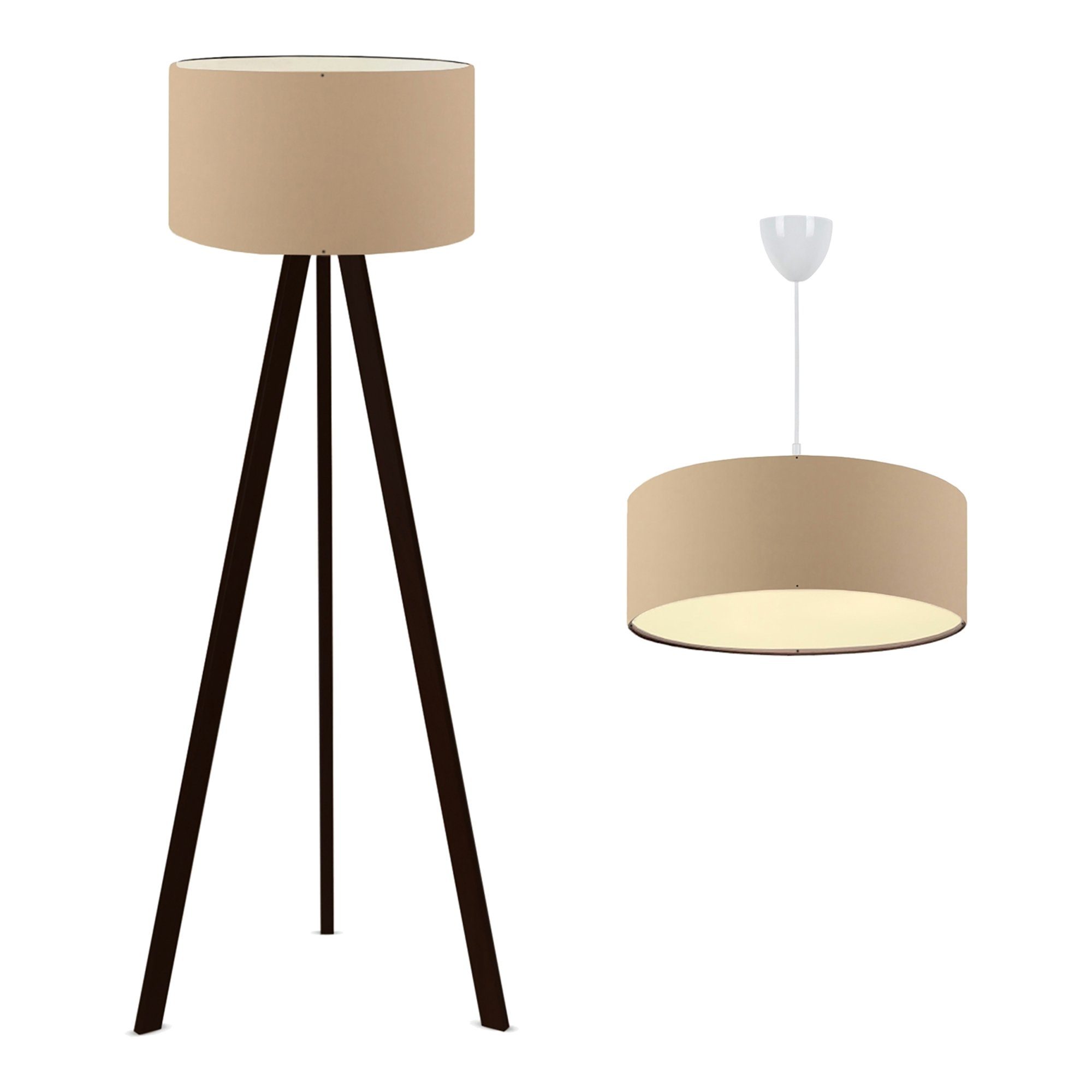 lux.pro Stehlampe, ohne Leuchtmittel, »Scunthorpe« Set günstig online kaufen
