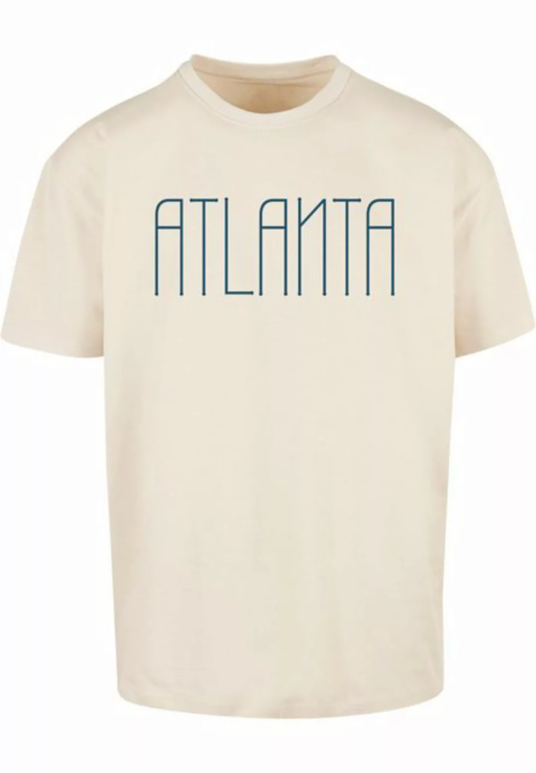 Merchcode T-Shirt Merchcode Herren Atlanta Heavy Oversize Tee-BY102 (1-tlg) günstig online kaufen