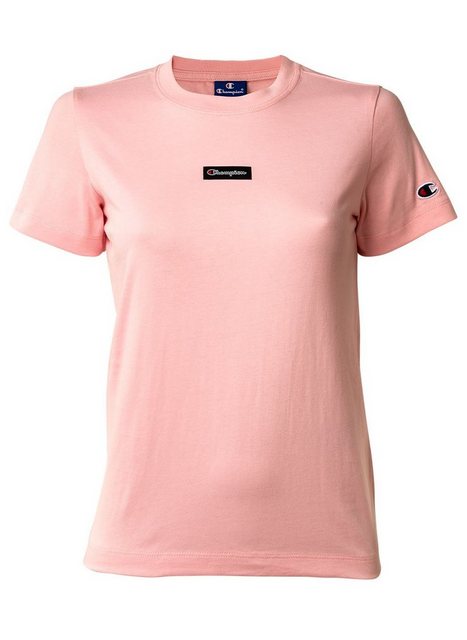 Champion T-Shirt Damen T-Shirt - Crewneck, Uni, Logo-Patch günstig online kaufen