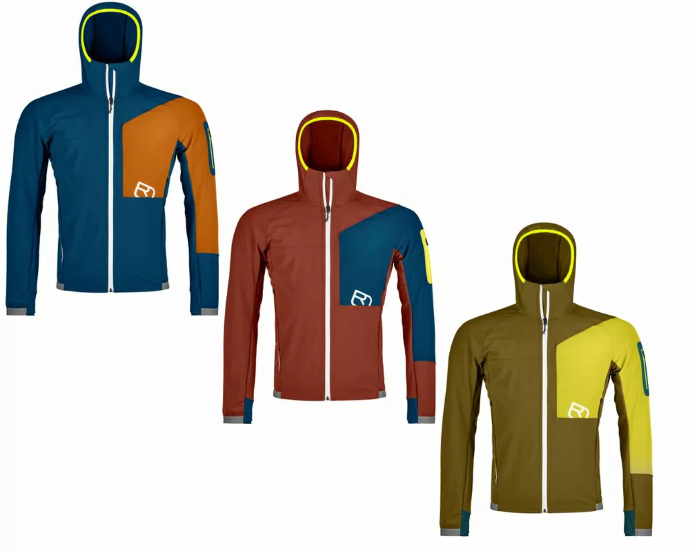 Ortovox Berrino Hooded Jacket Men - Softshelljacke günstig online kaufen